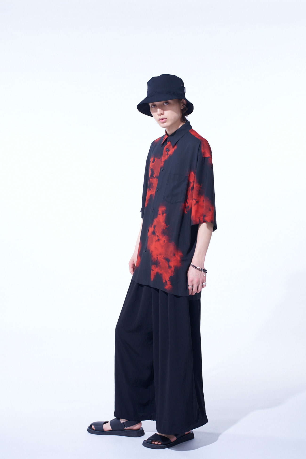 CREPE de CHINE BALLOON PANTS