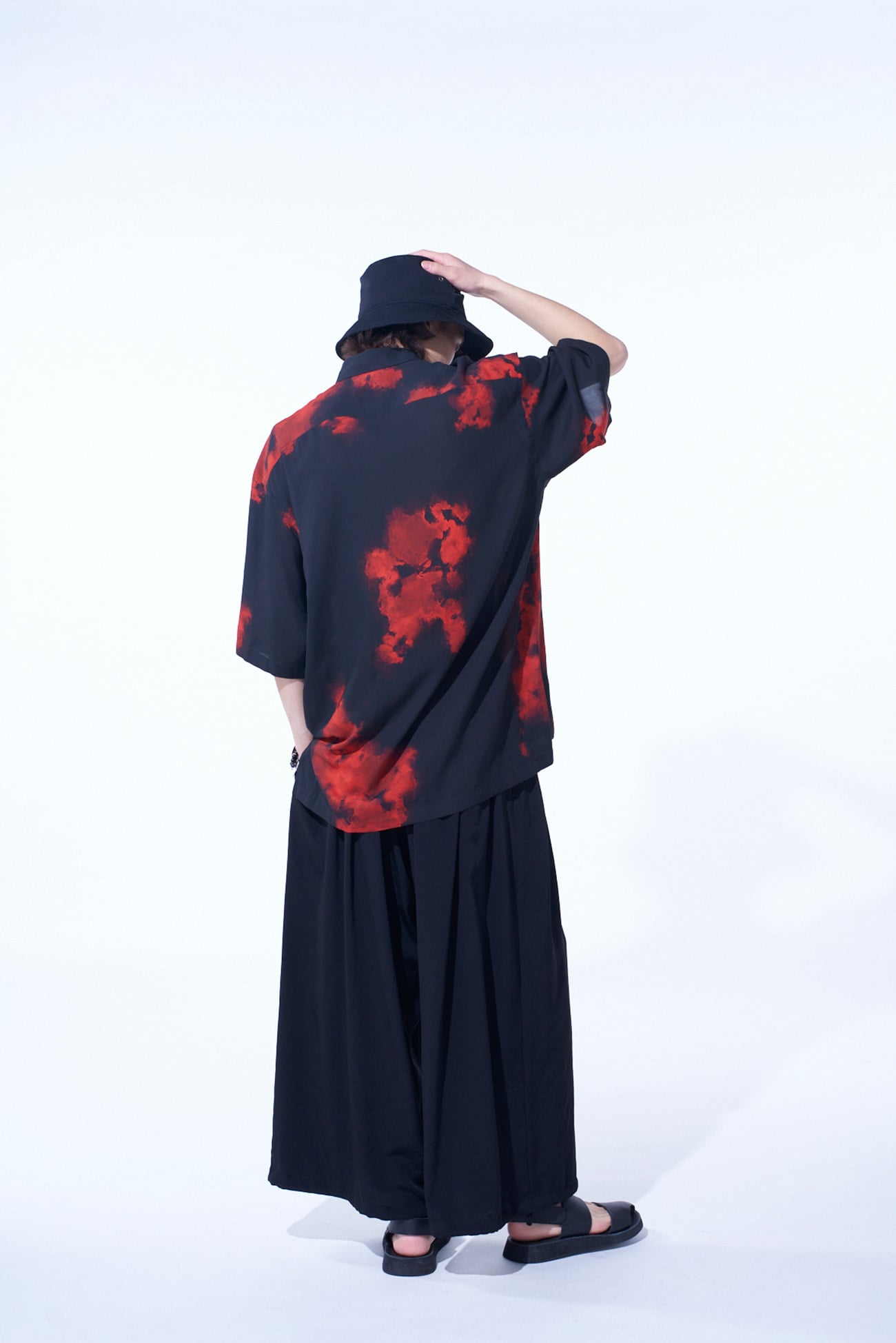 CREPE de CHINE BALLOON PANTS