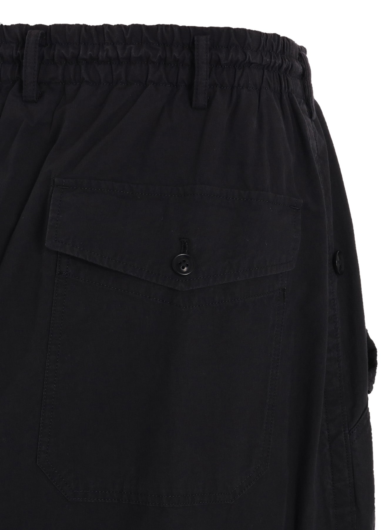 BRUSHED WASHER FINISH BROAD CARGO PANTS