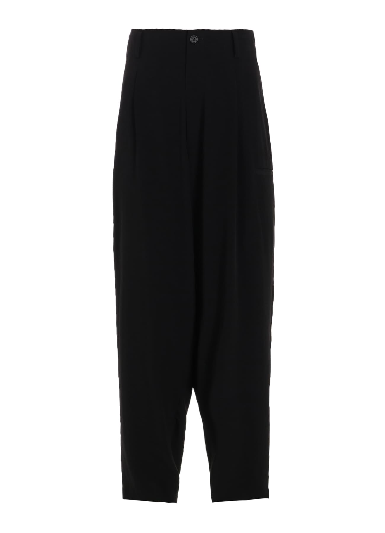 CREPE de CHINE SIDE TUCK TROUSERS