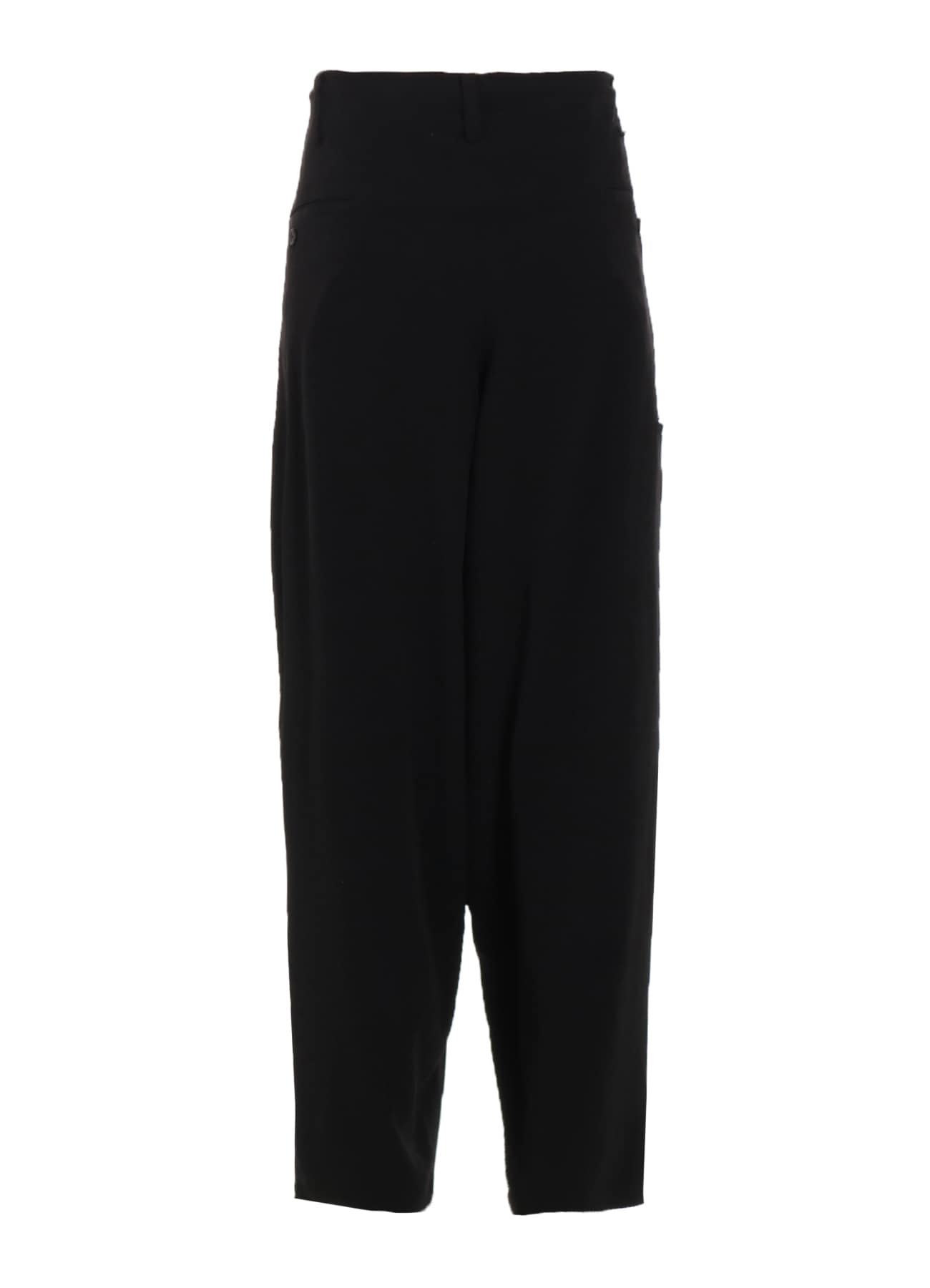 CREPE de CHINE SIDE TUCK TROUSERS