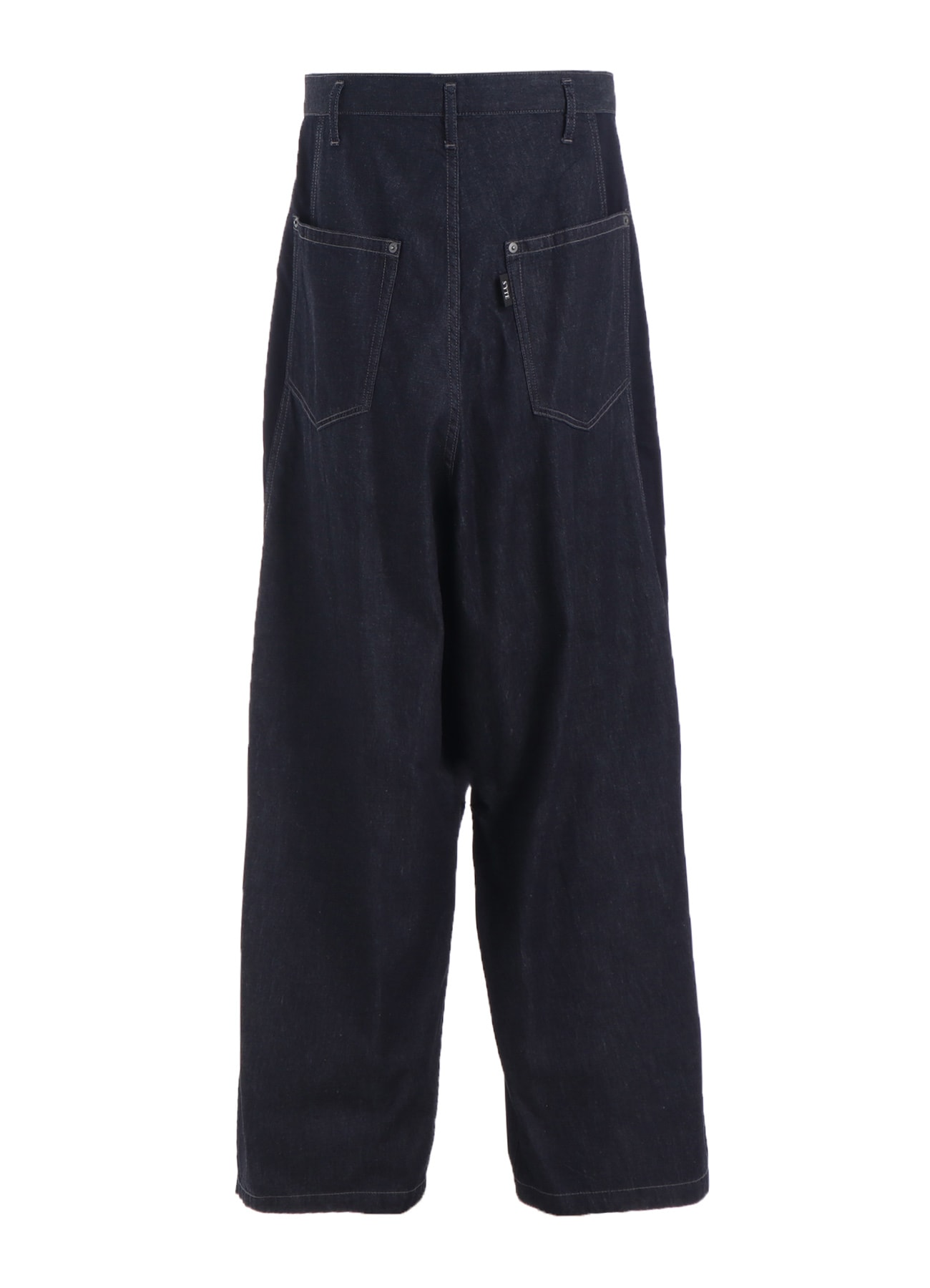 7oz TWO-TONE DENIM 5POCKET WIDE PANTS
