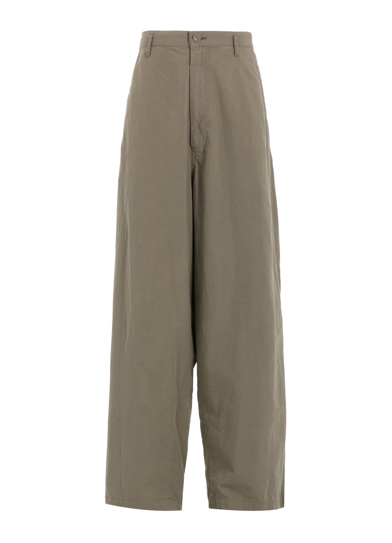 BRUSHED WASHER FINISH BROAD 5POCKET WIDE PANTS