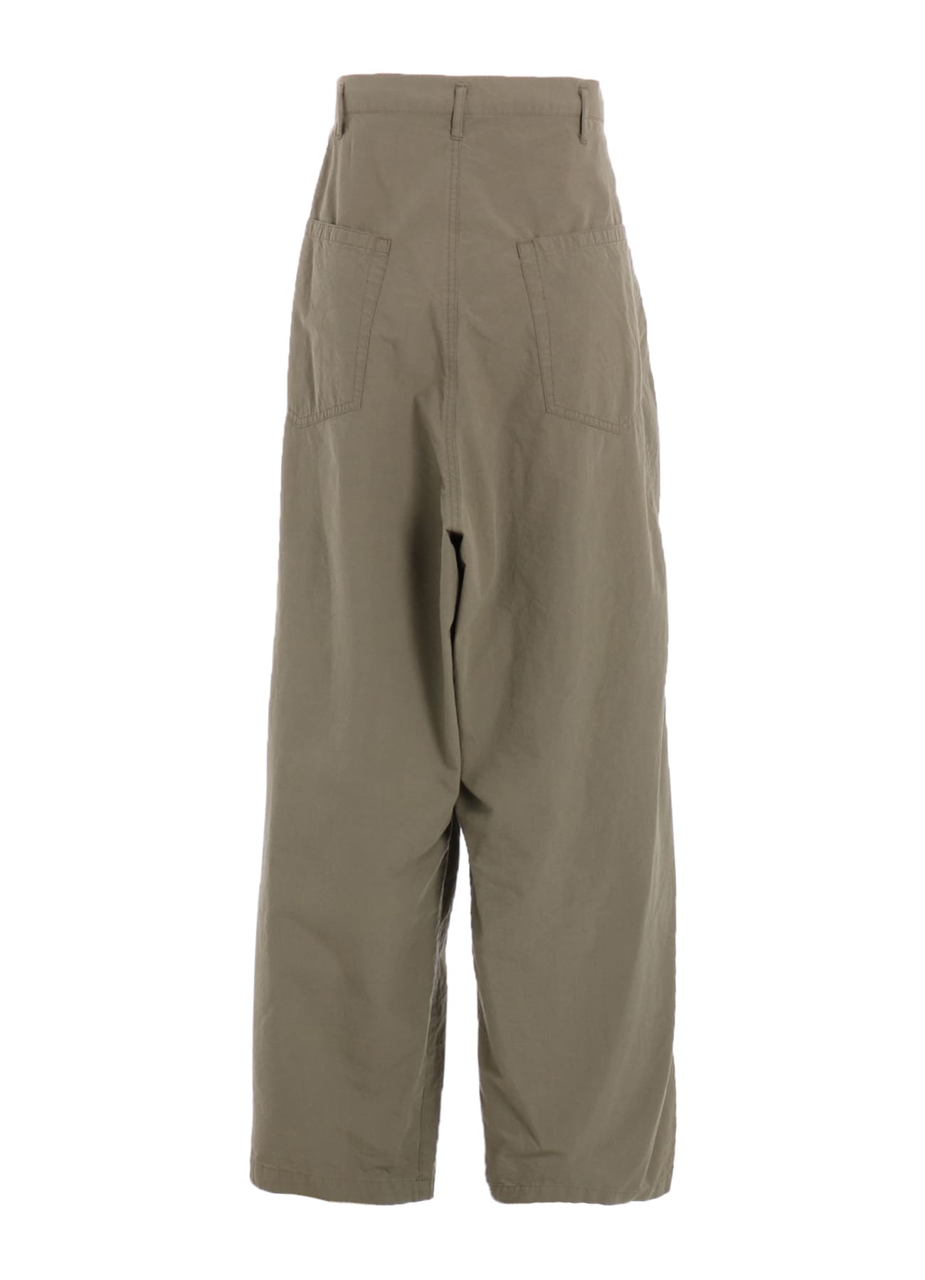 BRUSHED WASHER FINISH BROAD 5POCKET WIDE PANTS