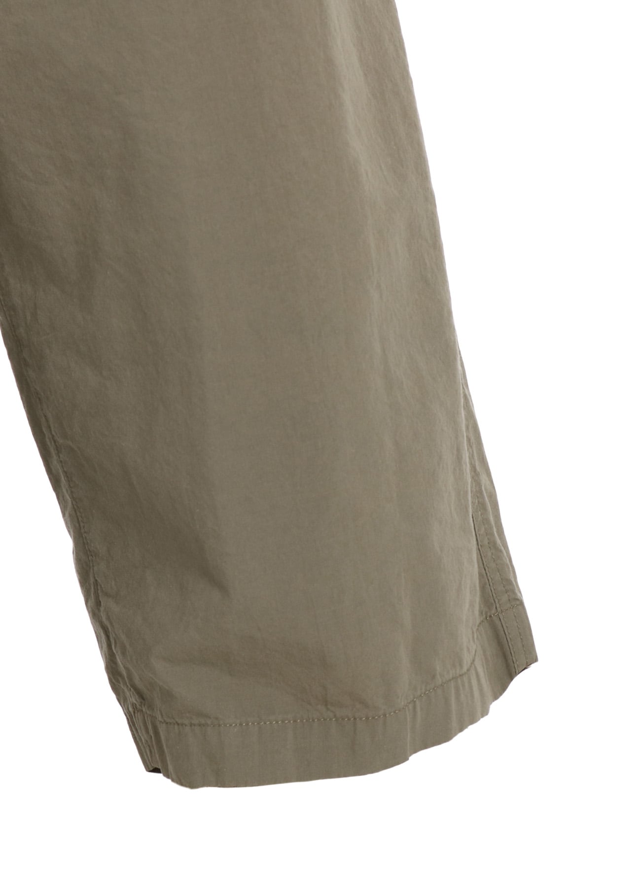 BRUSHED WASHER FINISH BROAD 5POCKET WIDE PANTS