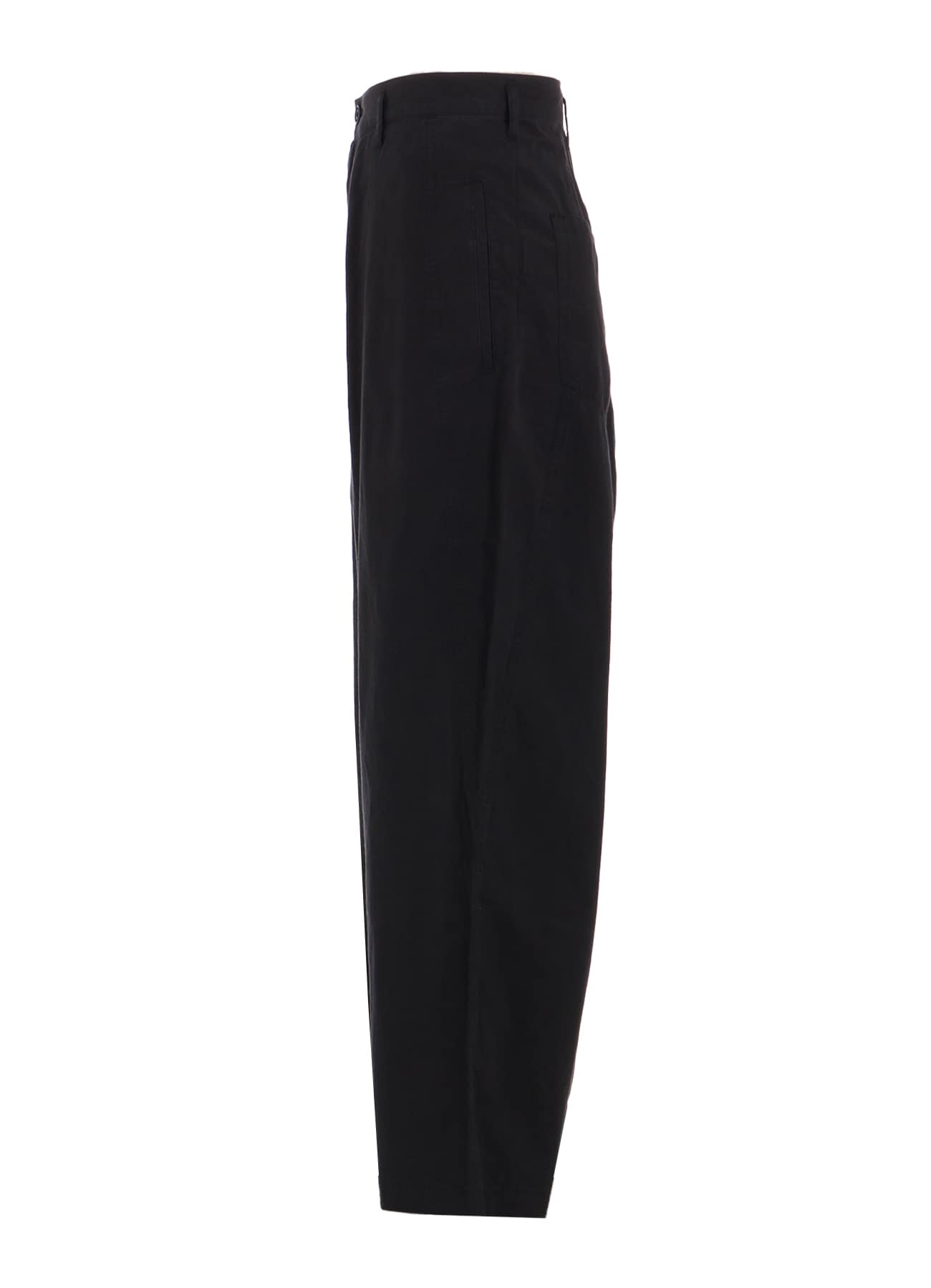 BRUSHED WASHER FINISH BROAD 5POCKET WIDE PANTS