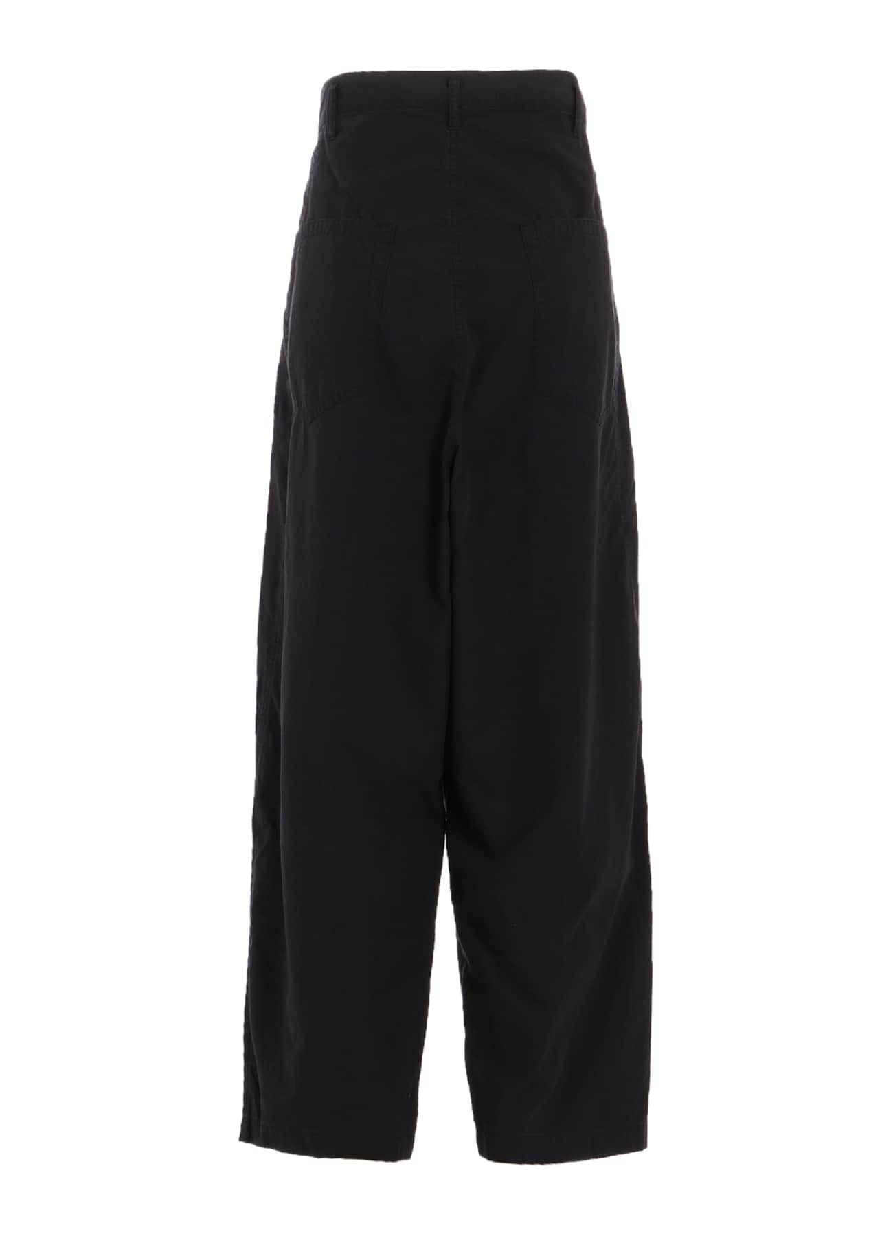 BRUSHED WASHER FINISH BROAD 5POCKET WIDE PANTS