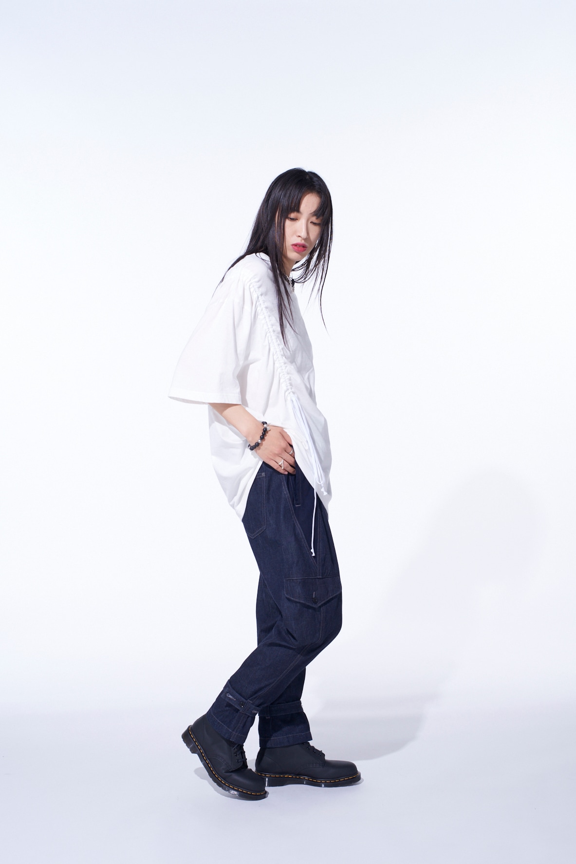 7oz TWO-TONE DENIM M-59 CARGO PANTS