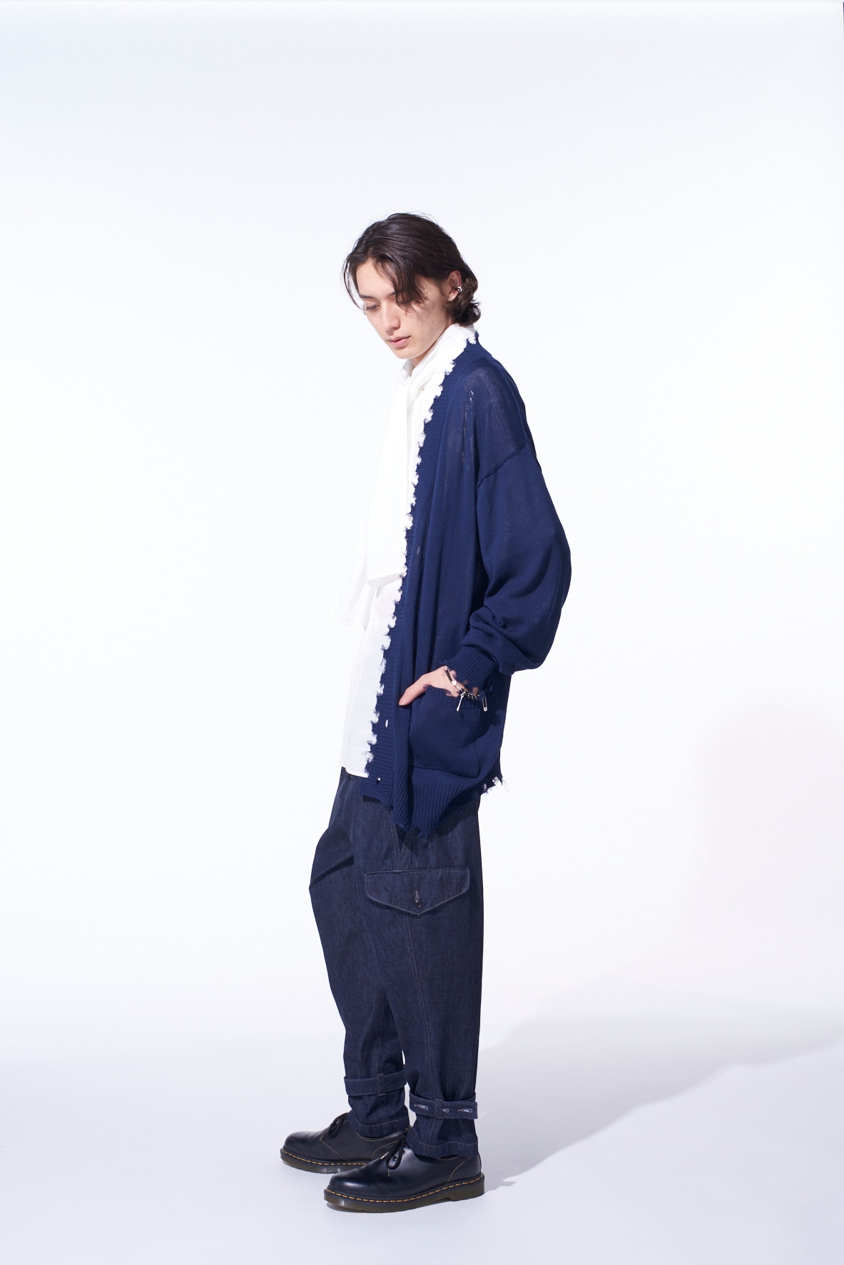 7oz TWO-TONE DENIM M-59 CARGO PANTS
