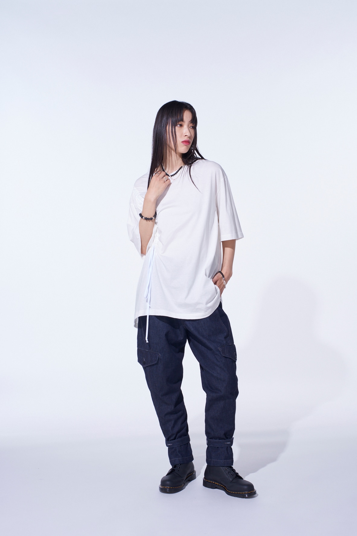7oz TWO-TONE DENIM M-59 CARGO PANTS