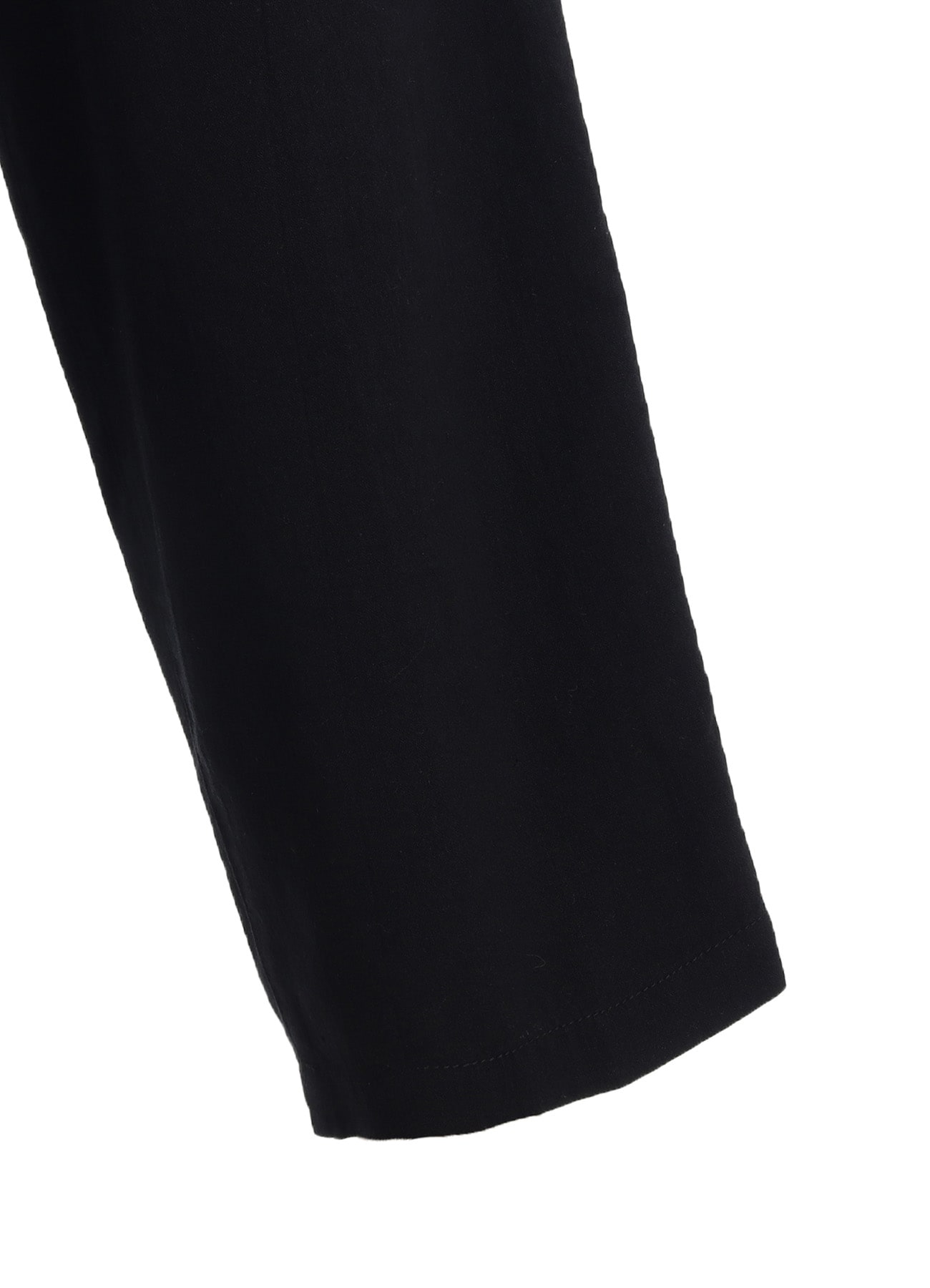 COTTON/LINEN POPLIN WAIST-STRING PANTS