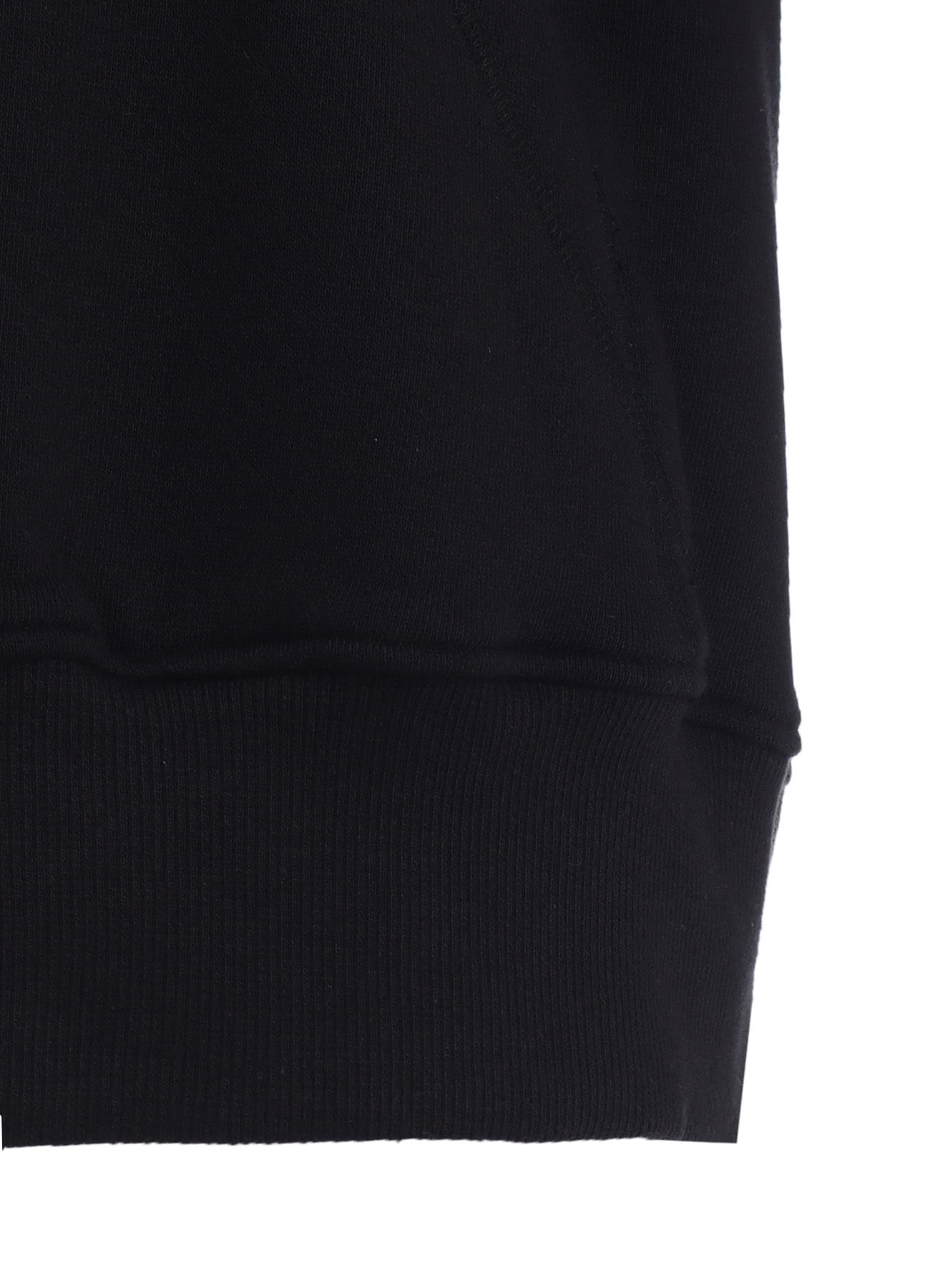 FRENCH TERRY SIDE ZIP HOODIE