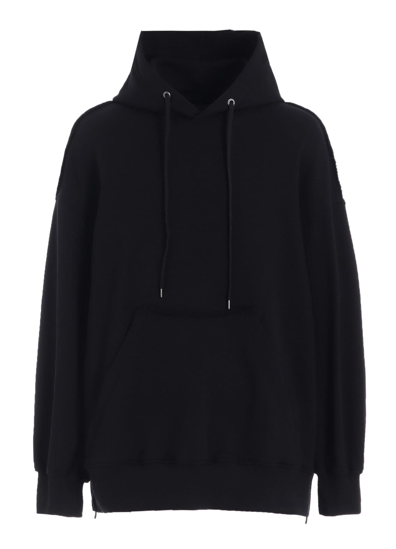 FRENCH TERRY SIDE ZIP HOODIE