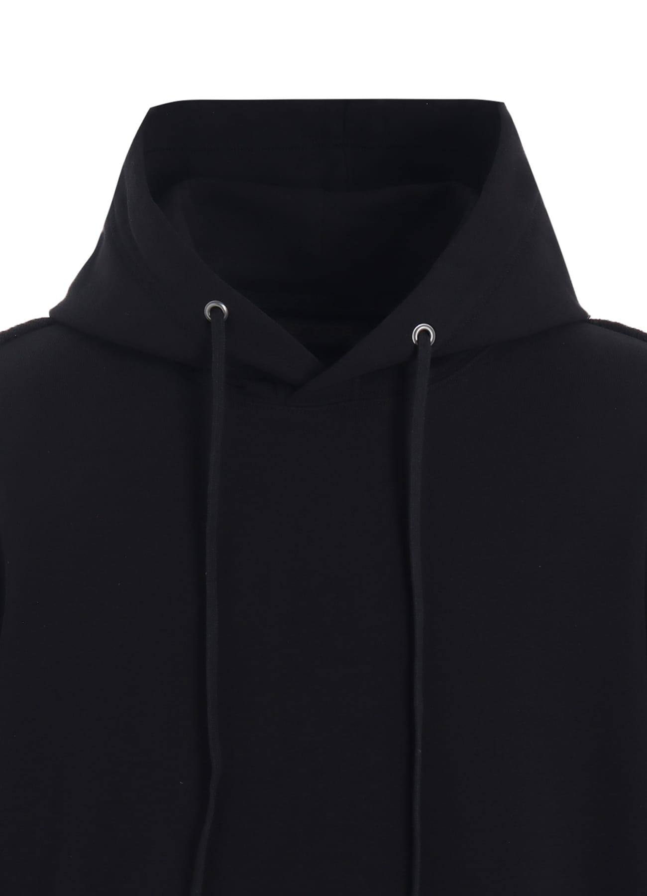 FRENCH TERRY SIDE ZIP HOODIE