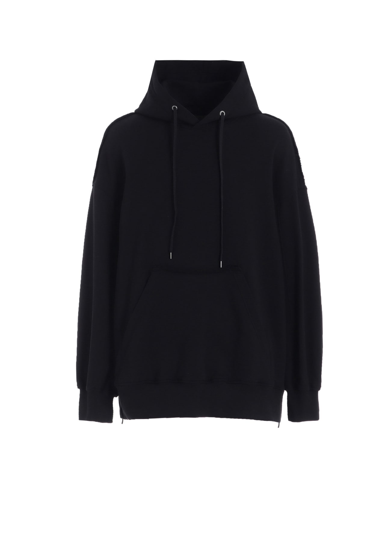 FRENCH TERRY SIDE ZIP HOODIE