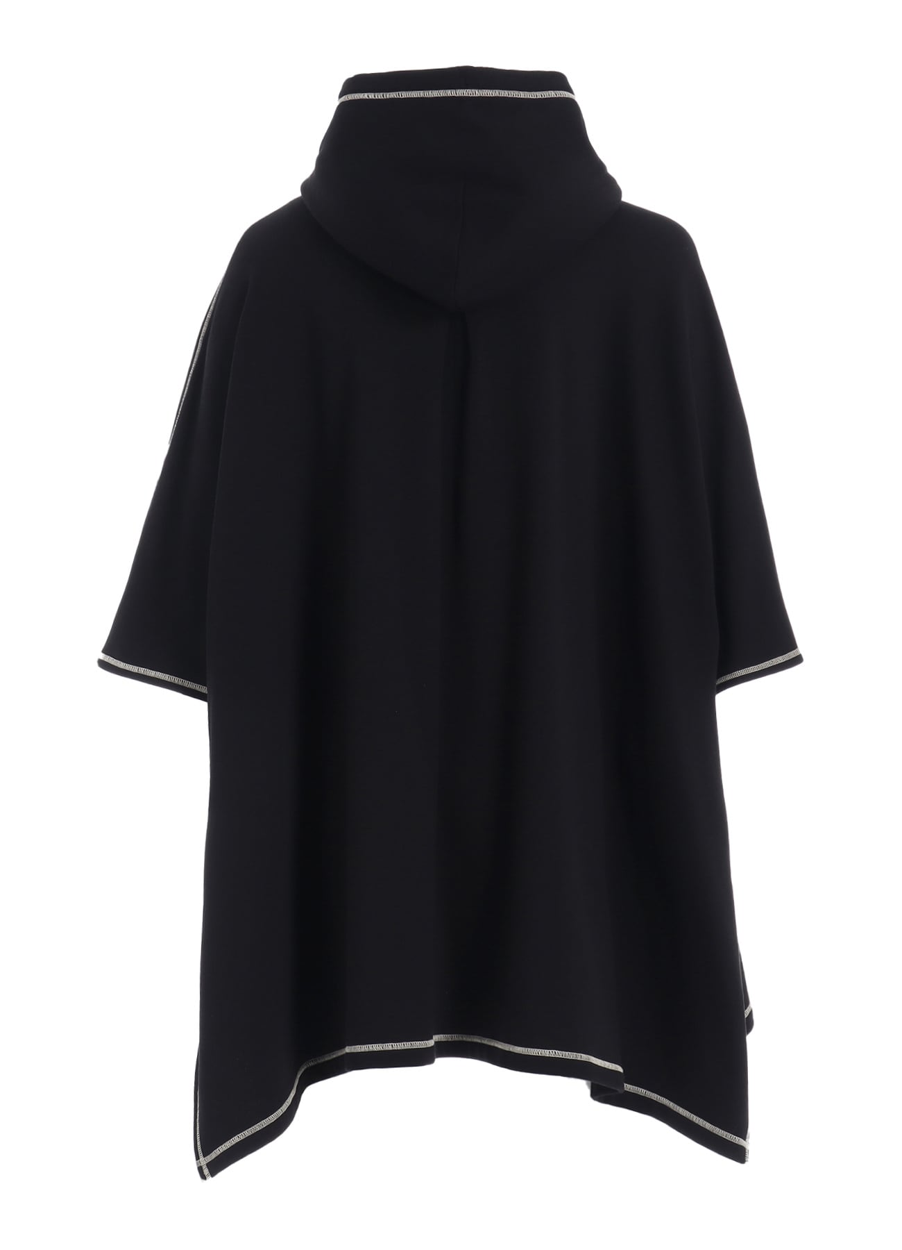FRENCH TERRY RANDOM STITCH PONCHO