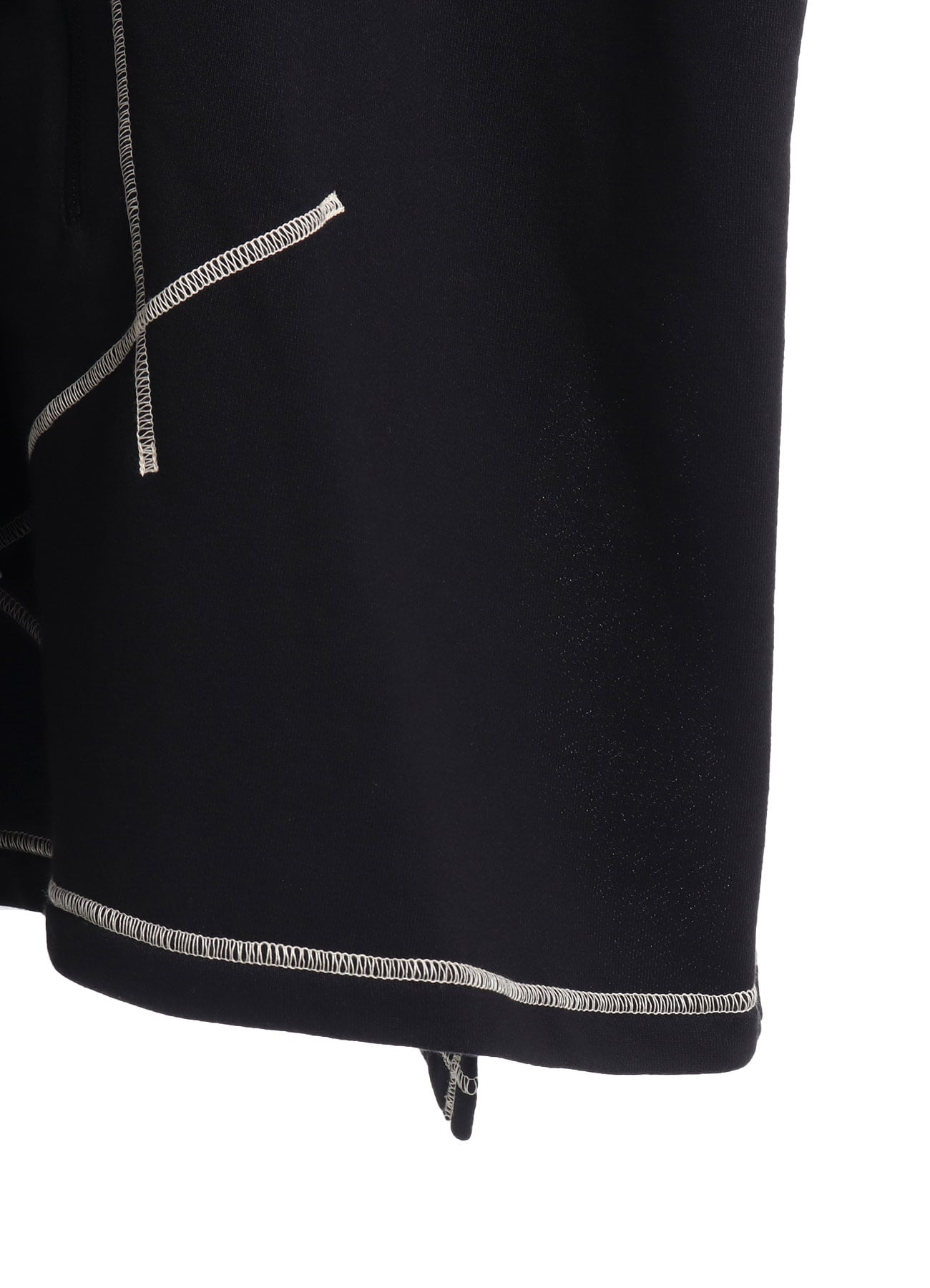 FRENCH TERRY RANDOM STITCH PONCHO