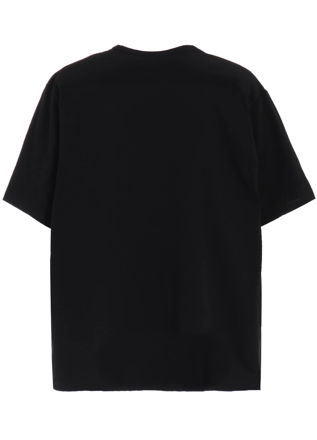SOFT JERSEY+CREPE de CHINE POCKET T-SHIRT