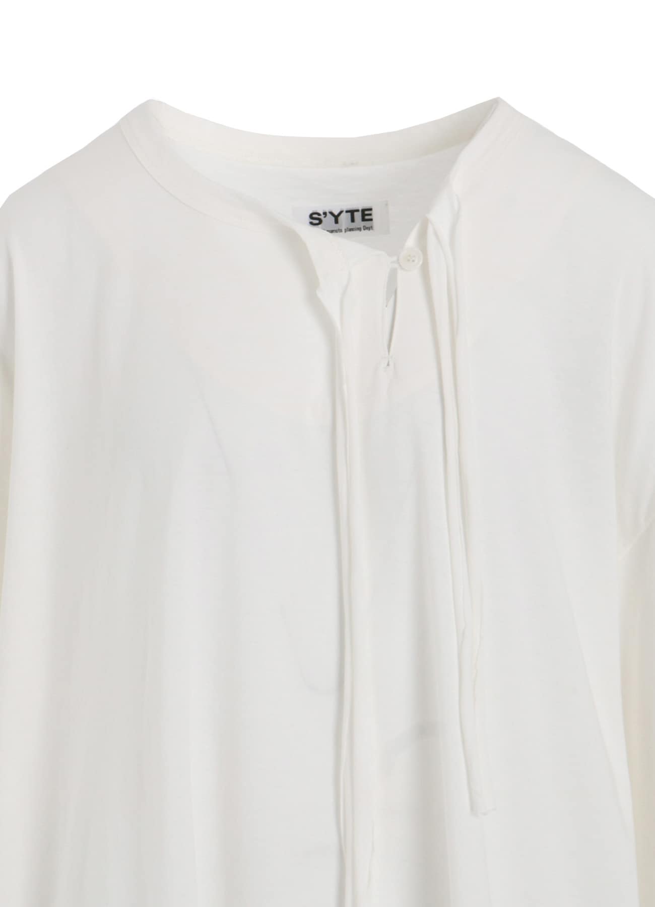 SOFT JERSEY ASYMMETRICAL SKIPPER T-SHIRT