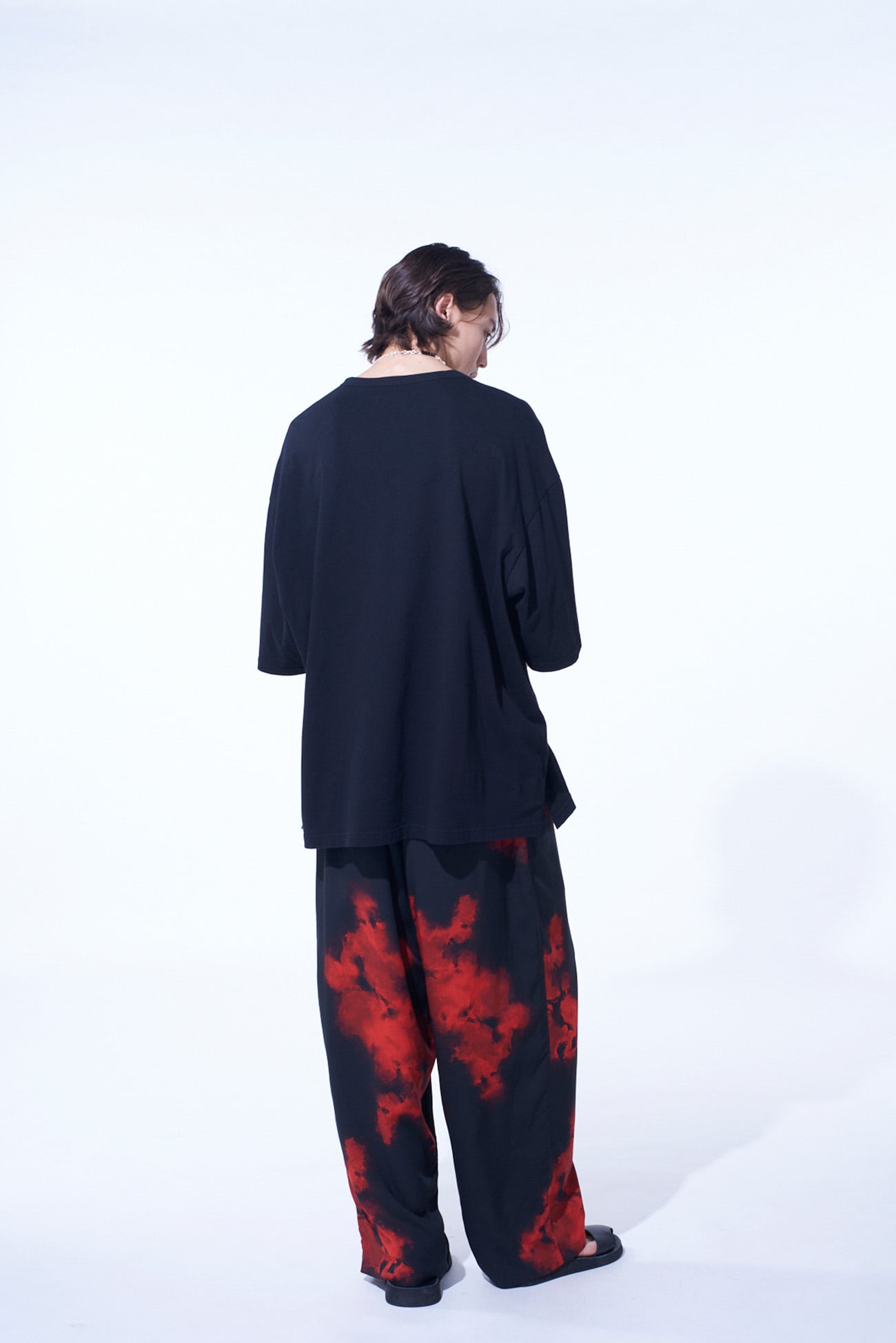 SOFT JERSEY ASYMMETRICAL SKIPPER T-SHIRT