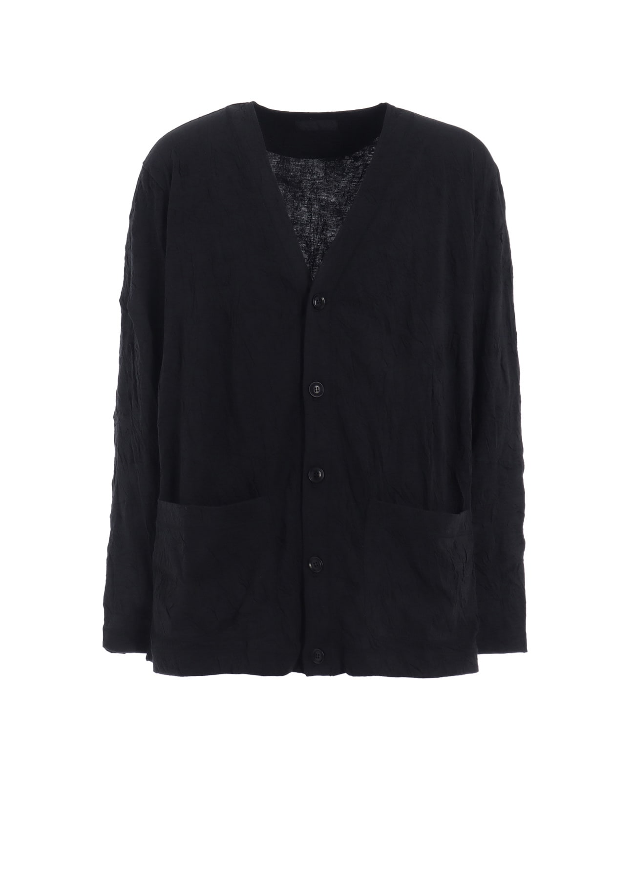 CATCH-WASHER FINISH JERSEY CARDIGAN