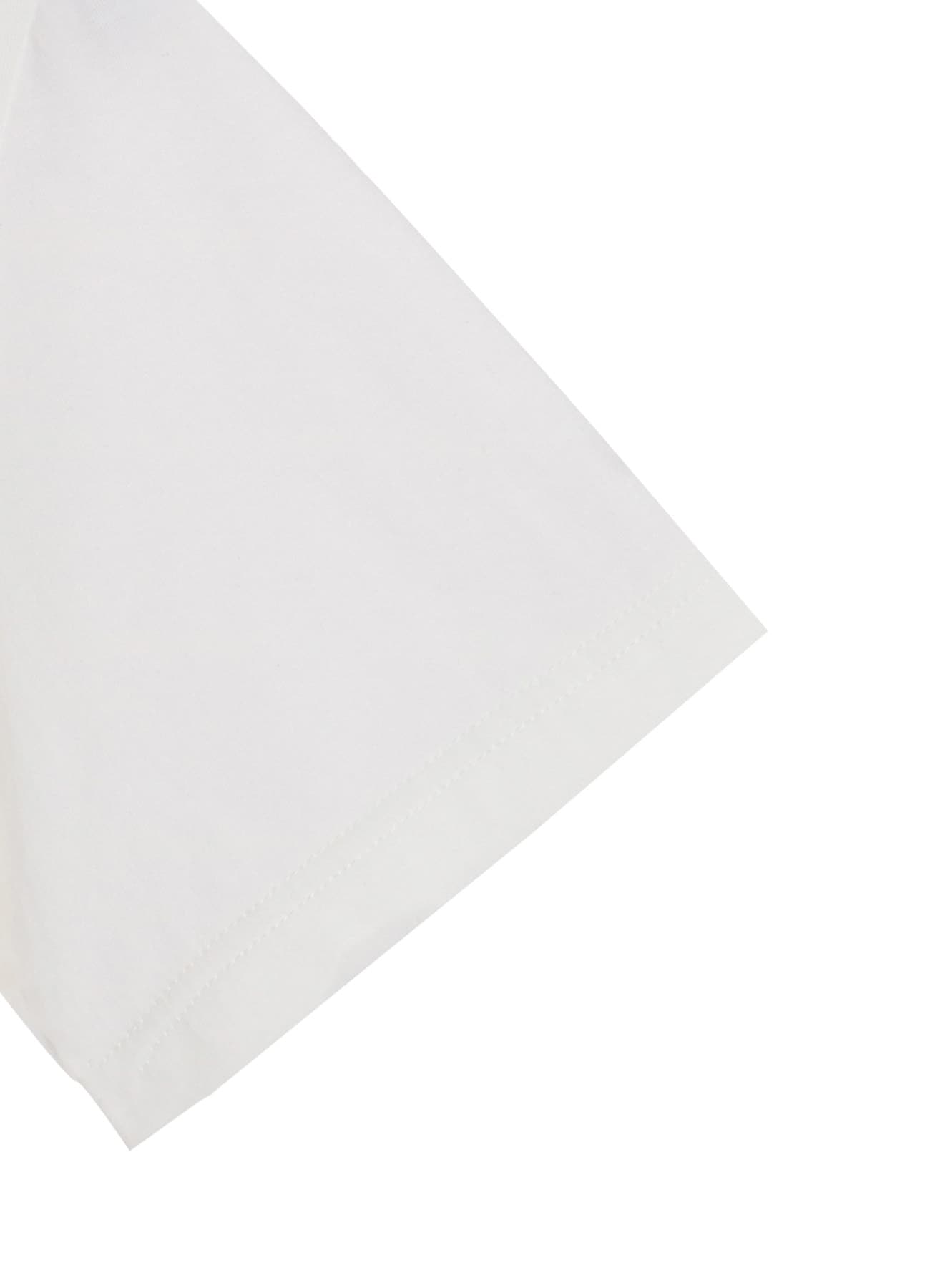 SOFT JERSEY ASYMMETRICAL T-SHIRT WITH GATHERED STRINGS