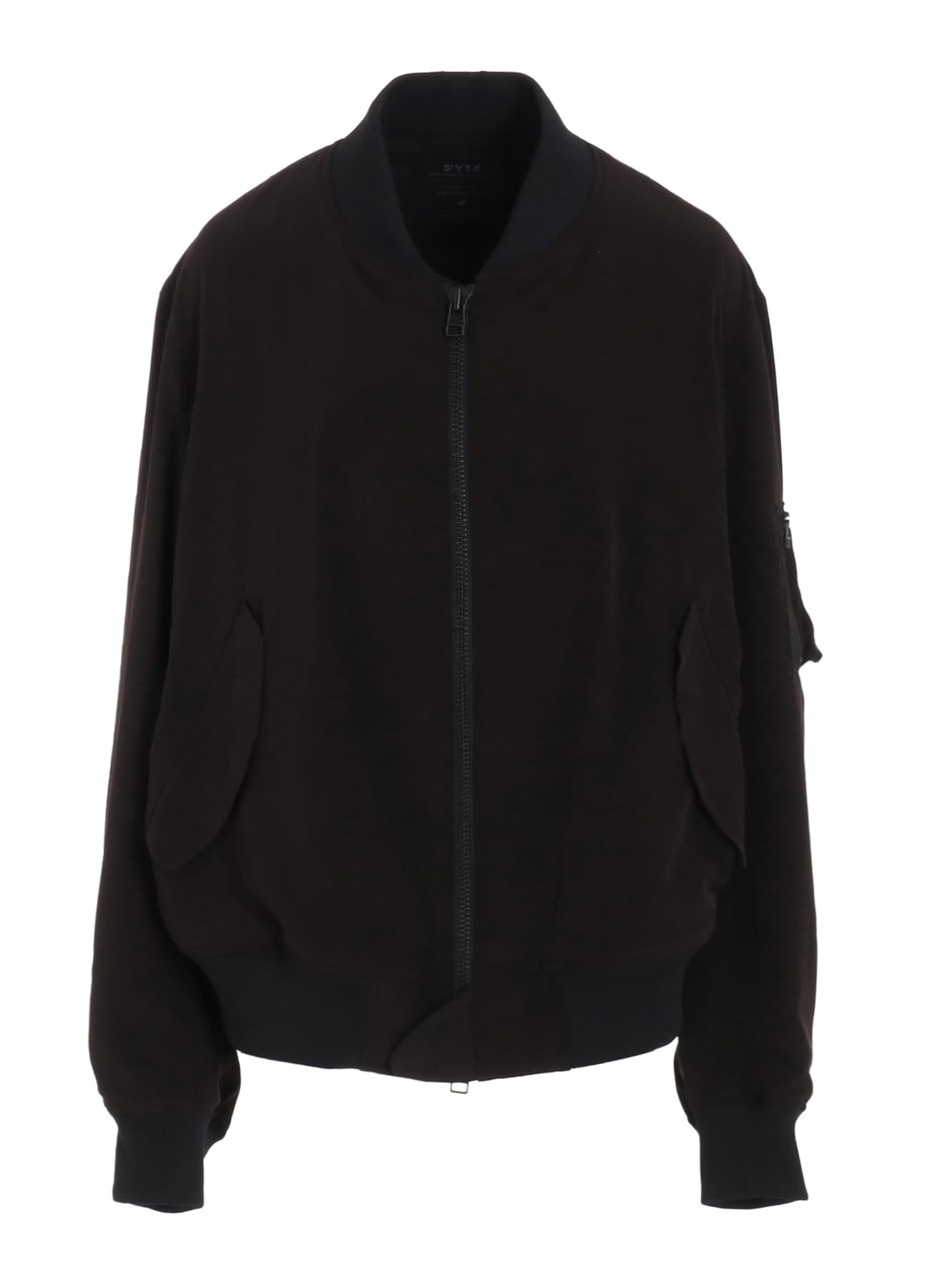 CREPE de CHINE BOMBER JACKET