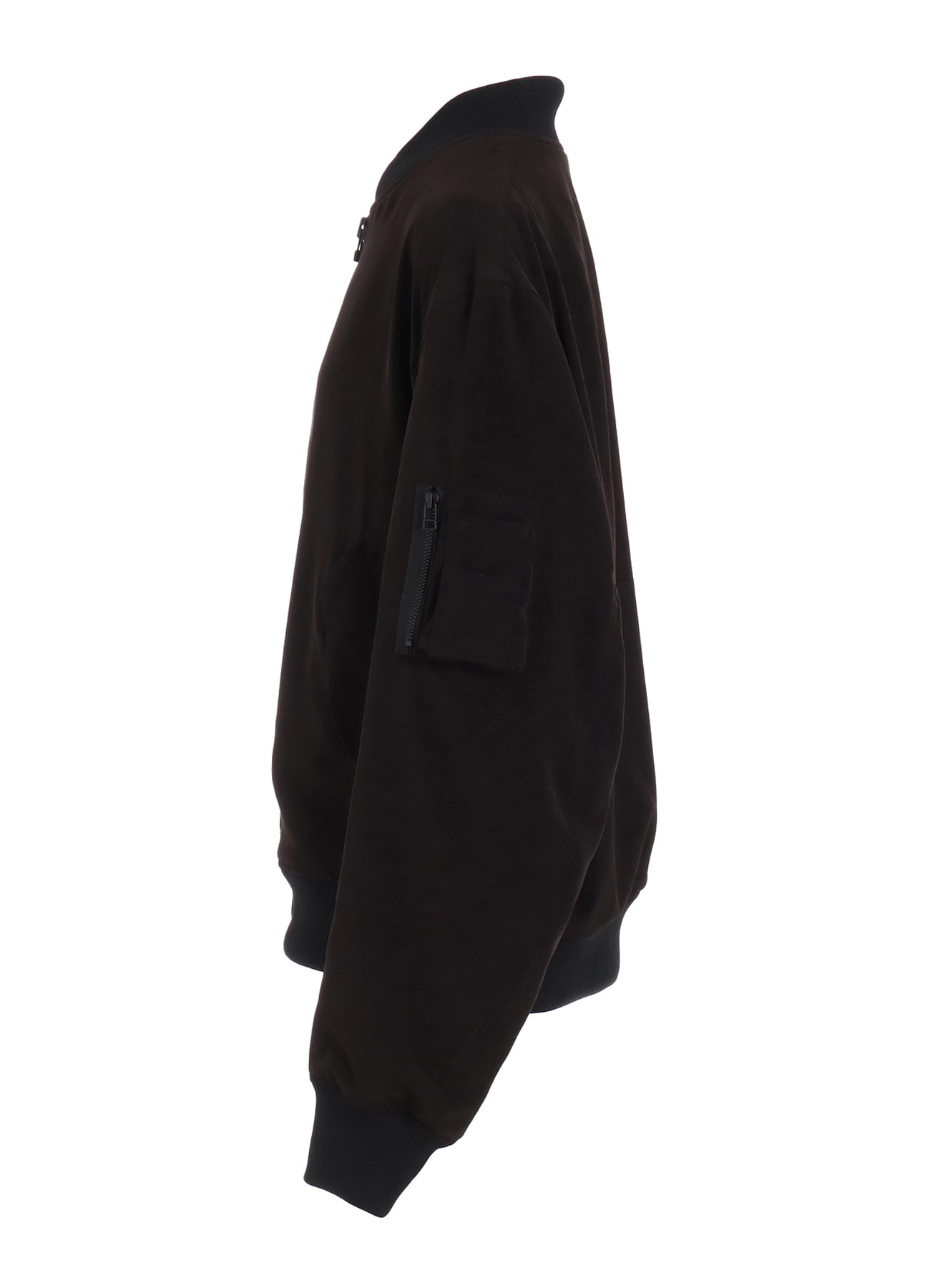 CREPE de CHINE BOMBER JACKET