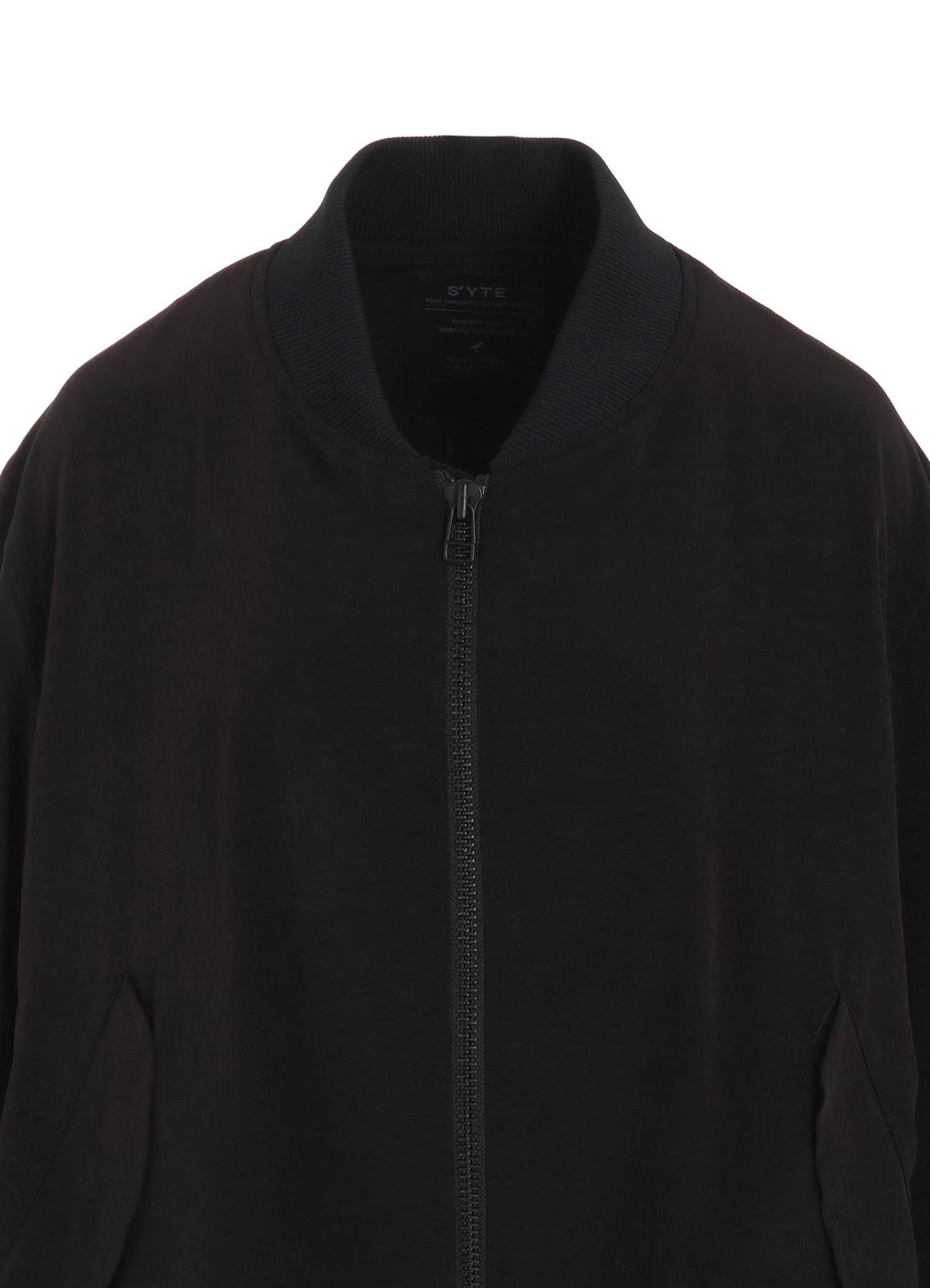 CREPE de CHINE BOMBER JACKET