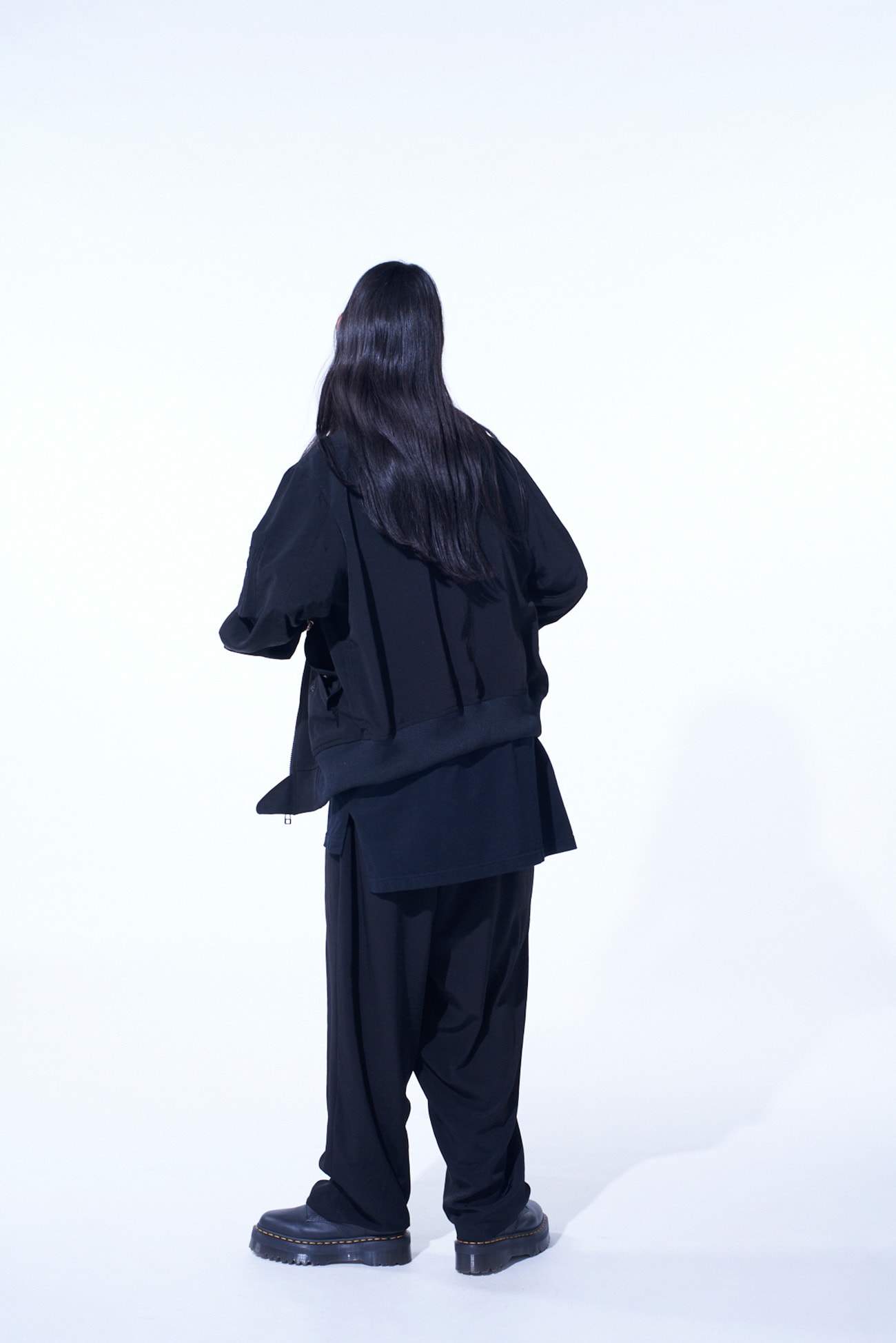 CREPE de CHINE BOMBER JACKET
