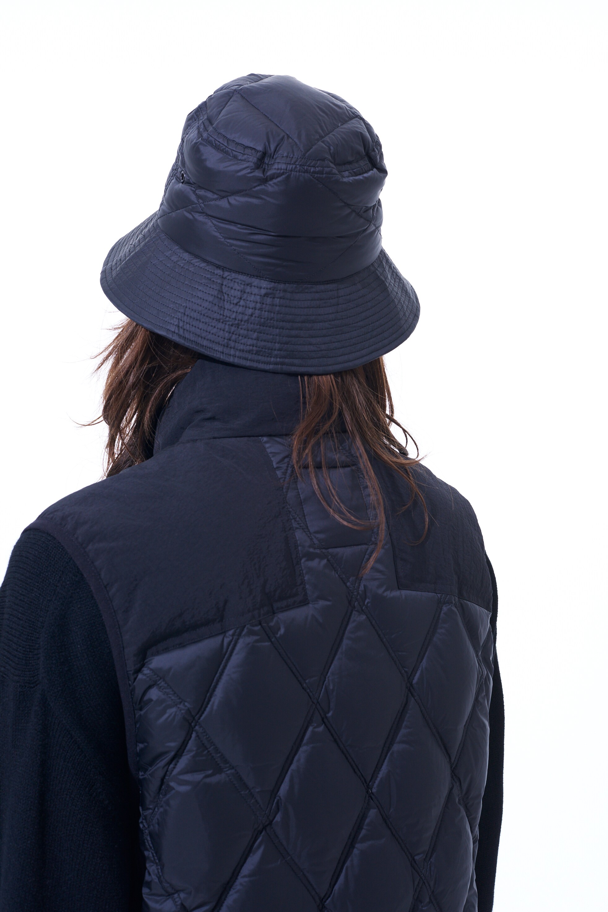 S'YTE x TAION】Collaboration Collection QUILTED DOWN BUCKET HAT 