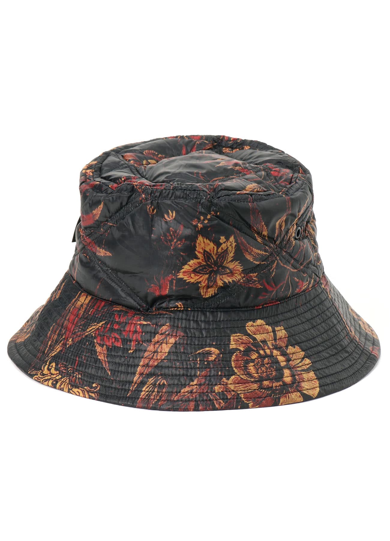 【S'YTE x TAION】Collaboration Collection FLORAL PATTERN QUILTED DOWN BUCKET HAT