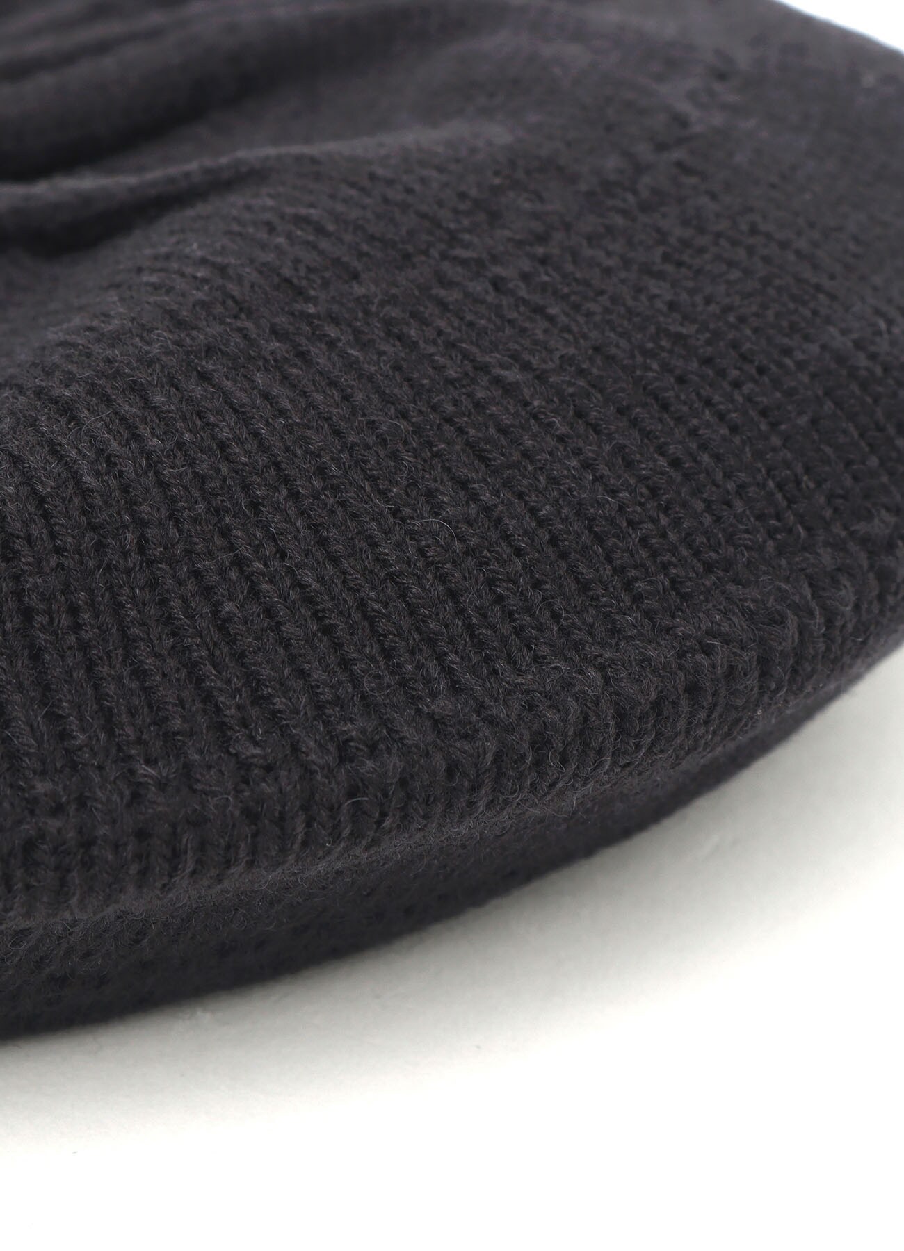 AC/W BIG KNIT BERET(FREE SIZE Black): S'YTE｜THE SHOP YOHJI YAMAMOTO