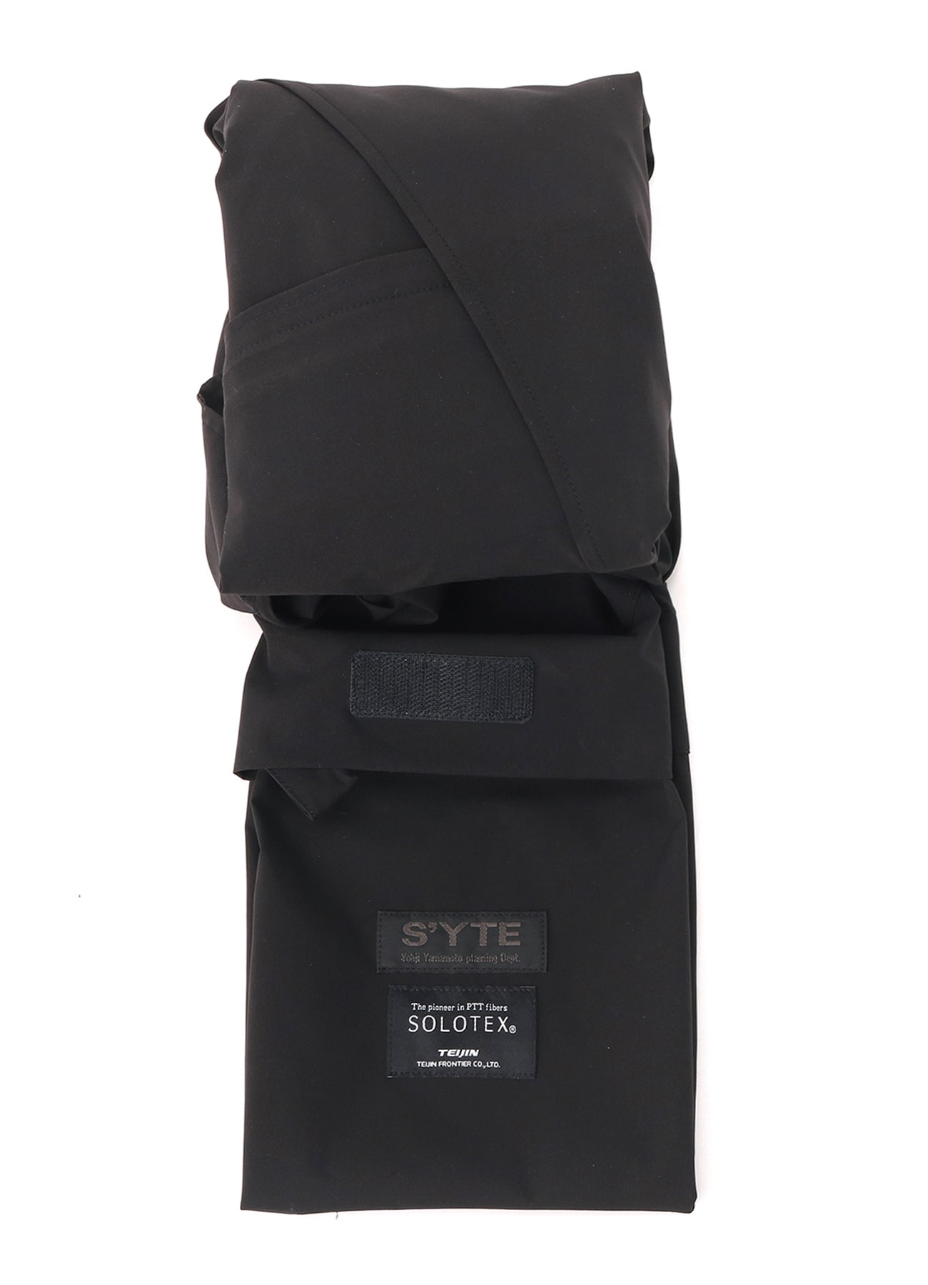 SOLOTEX POCKETABLE 3BS TAILORED SHIRT JACKET(M Black): S'YTE｜THE