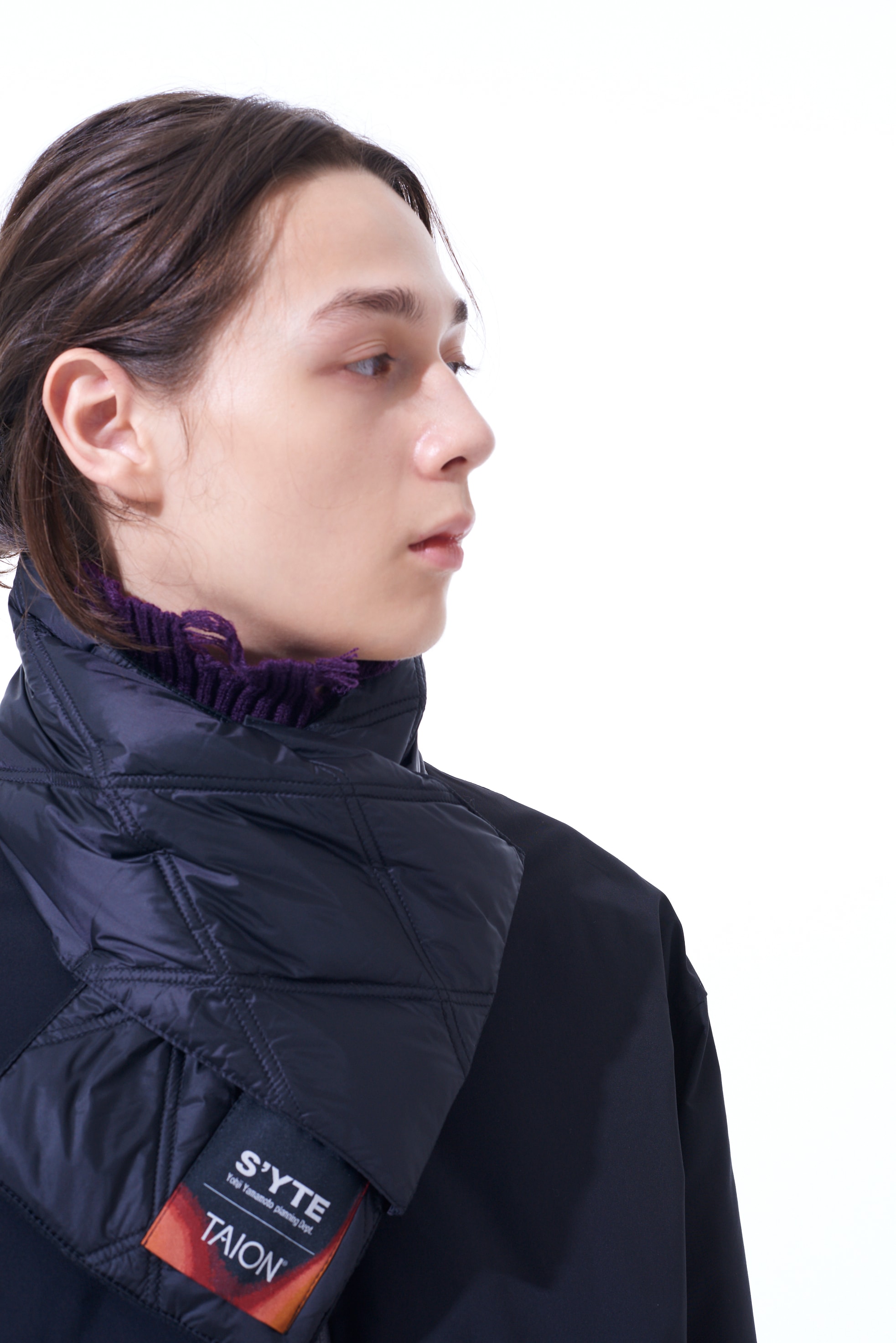 S'YTE x TAION】Collaboration Collection QUILTED DOWN SCARF(FREE 