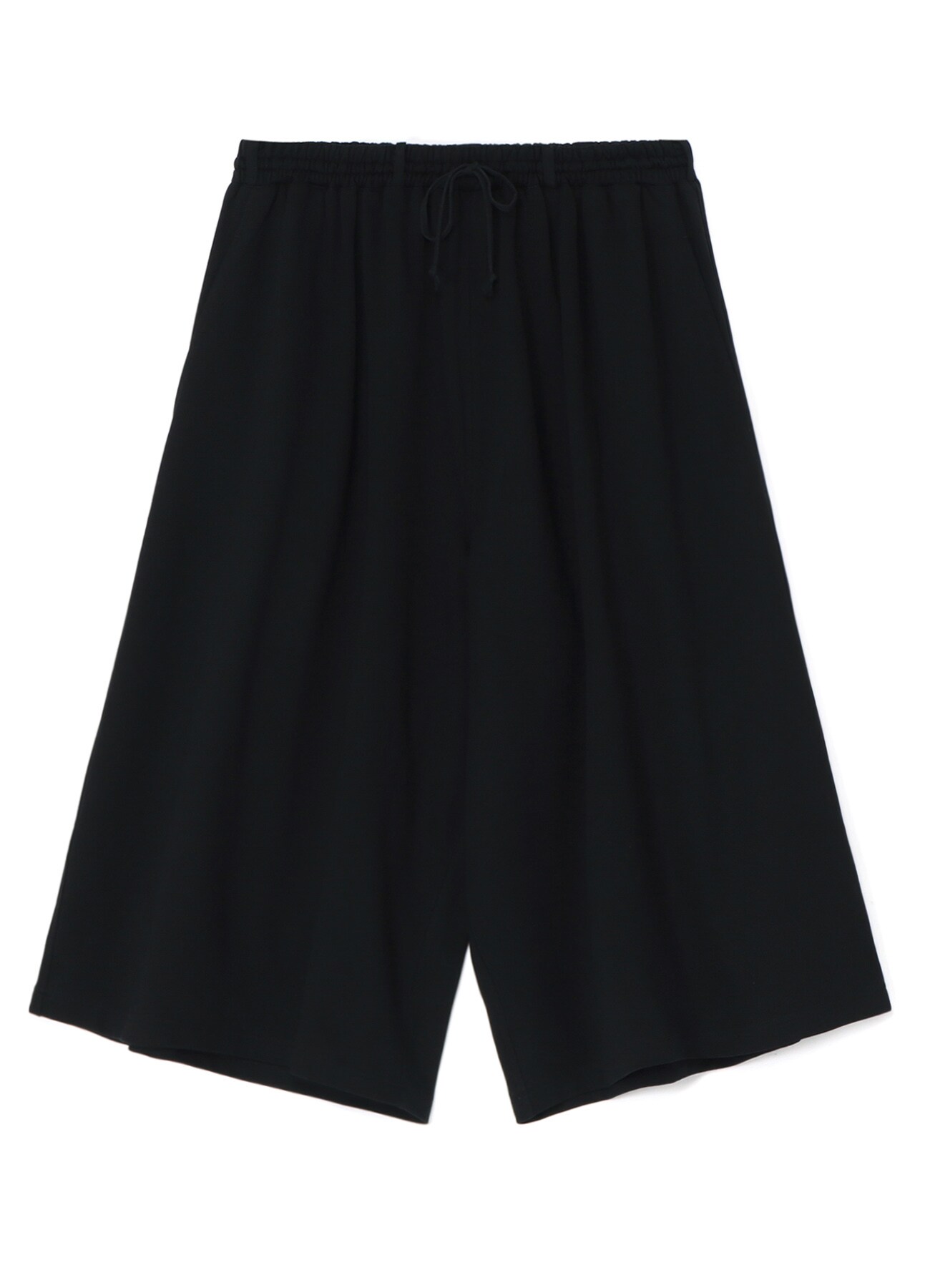 COTTON FLEECE CULOTTE PANTS(M Black): S'YTE｜THE SHOP YOHJI YAMAMOTO