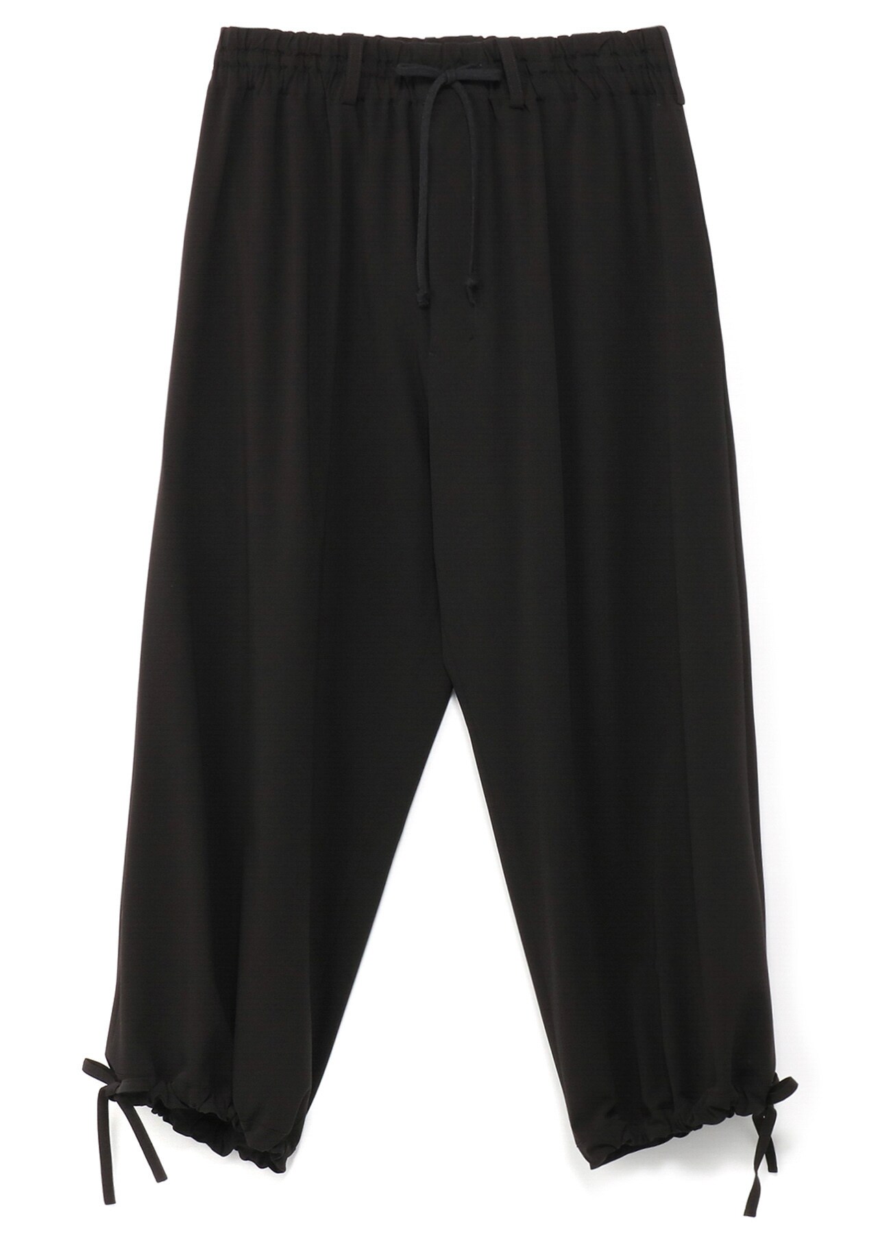 PE/RAYON GABARDINE STRETCH BALLOON PANTS(M Black): S'YTE｜THE SHOP