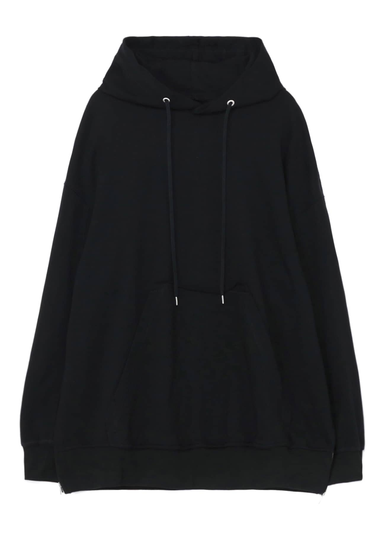 COTTON FLEECE SIDE ZIP BIG HOODIE(M Black): S'YTE｜THE SHOP YOHJI 