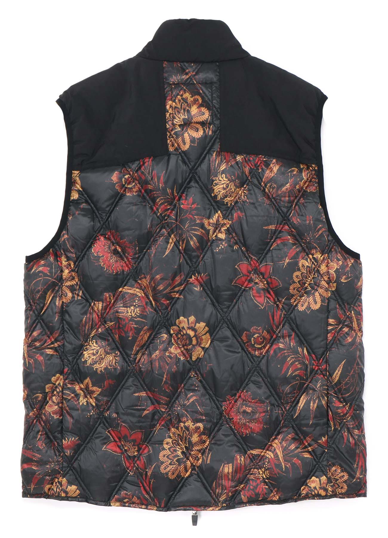 【S'YTE x TAION】Collaboration Collection FLORAL PATTERN QUILTED DOWN VEST