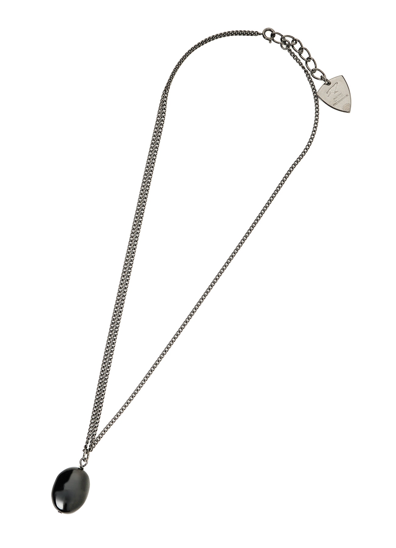 ONYX DROP NECKLACE