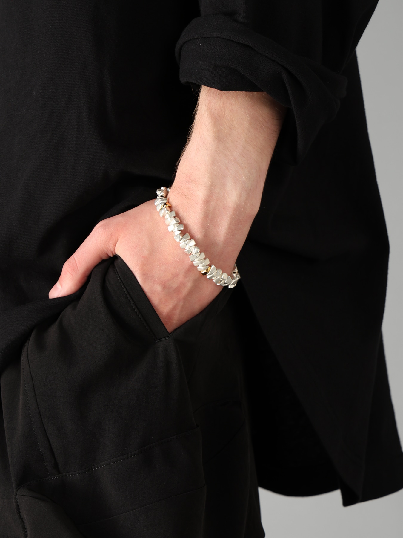 INDIAN STYLE MIXED BLOCK BRACELET