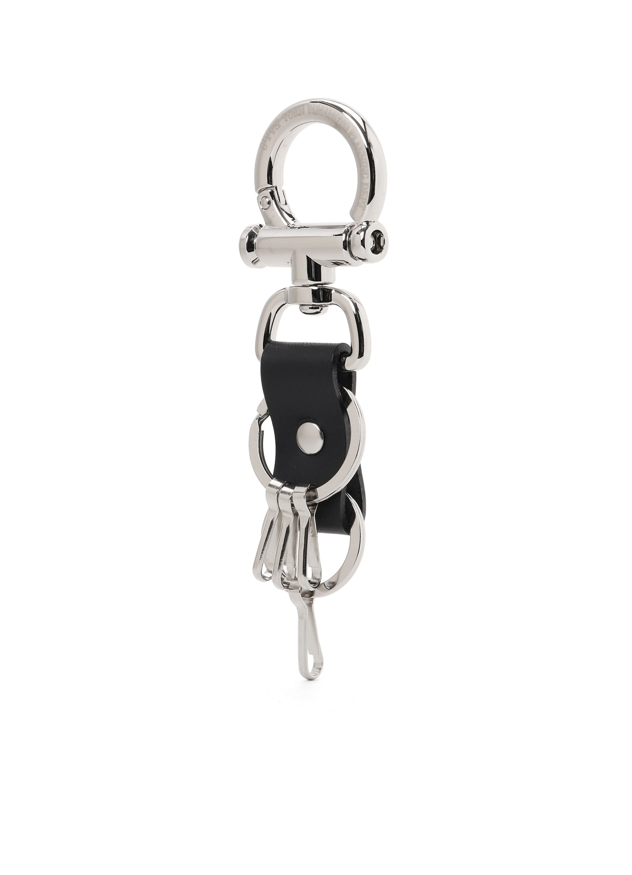 BAR STYLE LEATHER STRAP KEY FLOCK