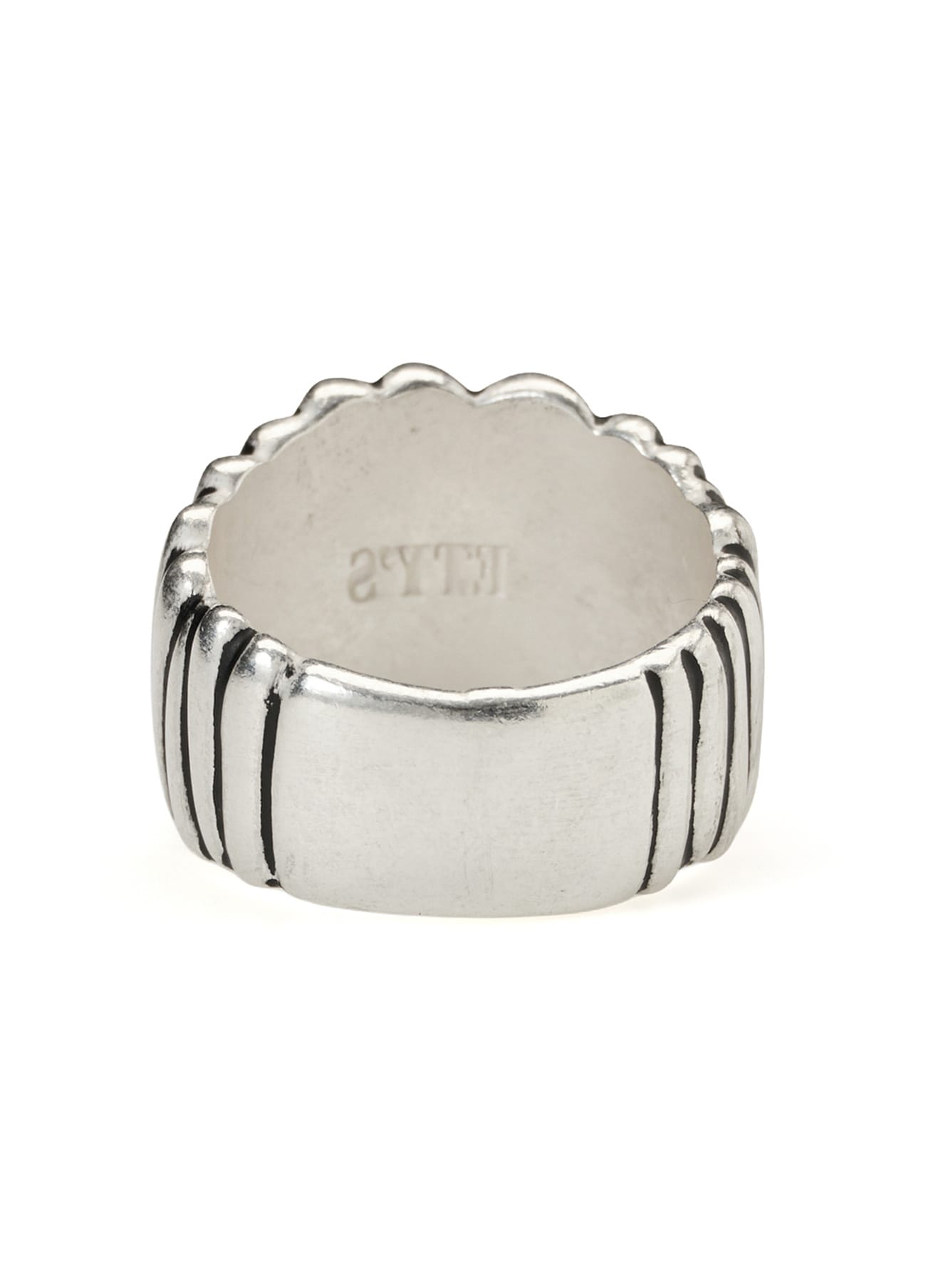 INDIAN MOTIF TEXTURED BAND RING