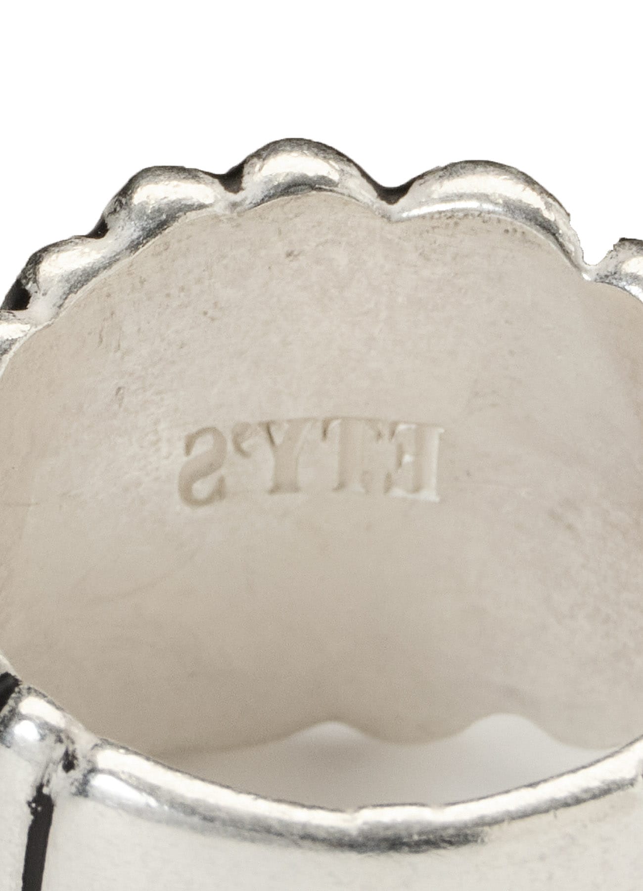 INDIAN MOTIF TEXTURED BAND RING
