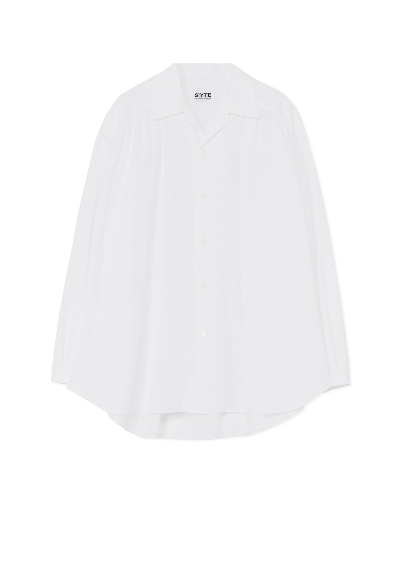 100/2 BROAD GATHERED BALLOON SHIRTS(M White): S'YTE｜THE SHOP