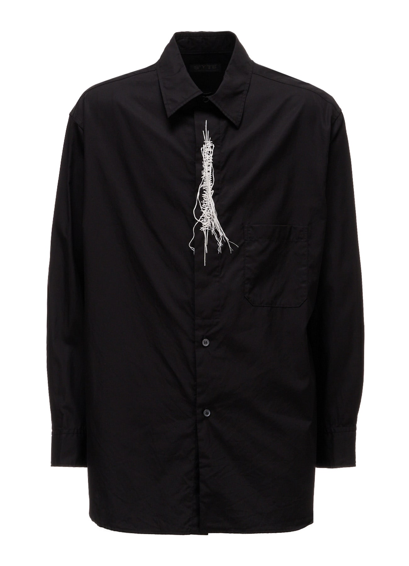 100/2 COTTON BROAD HALF CONCEALED PLACKET RAGULAR SHIRT