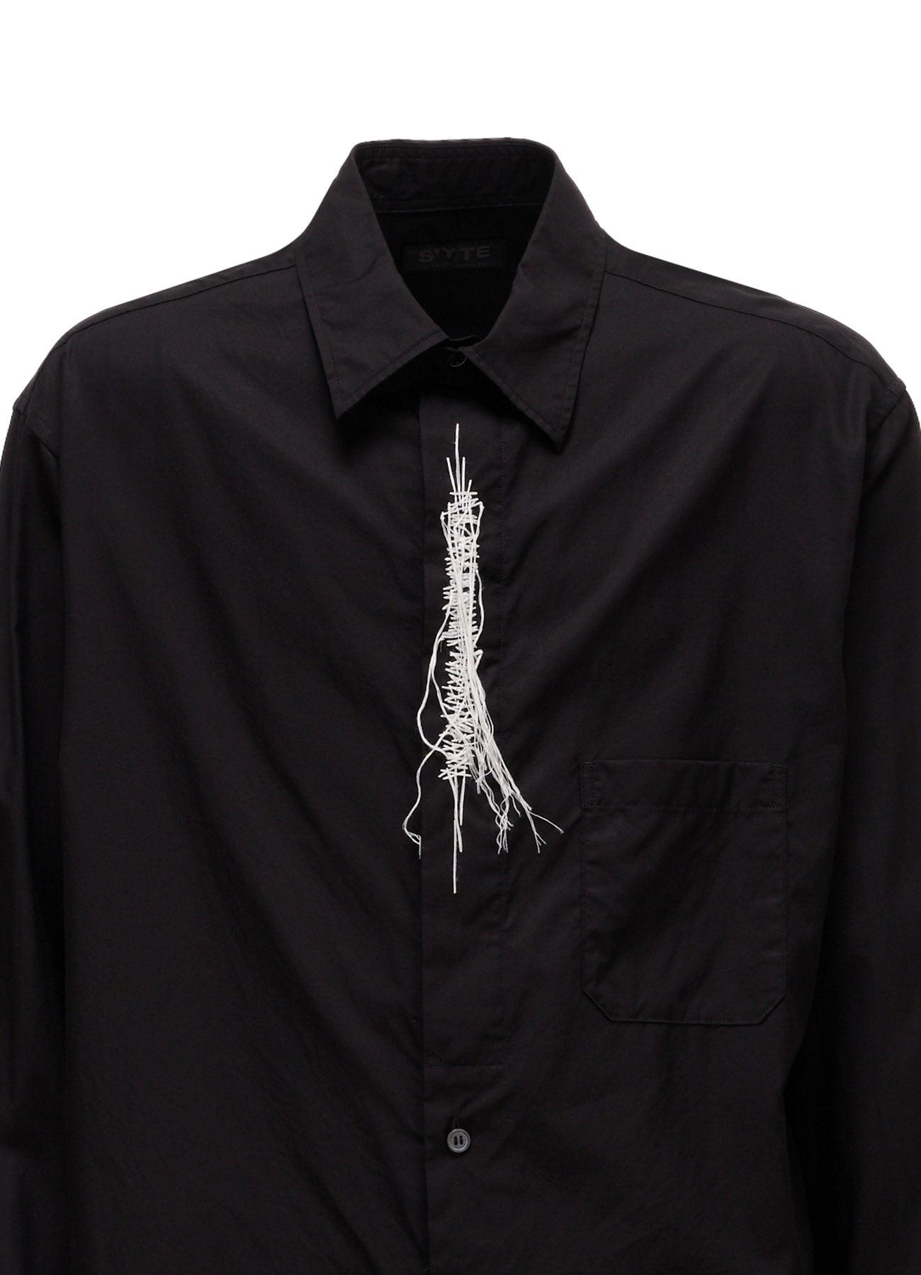 100/2 COTTON BROAD HALF CONCEALED PLACKET RAGULAR SHIRT