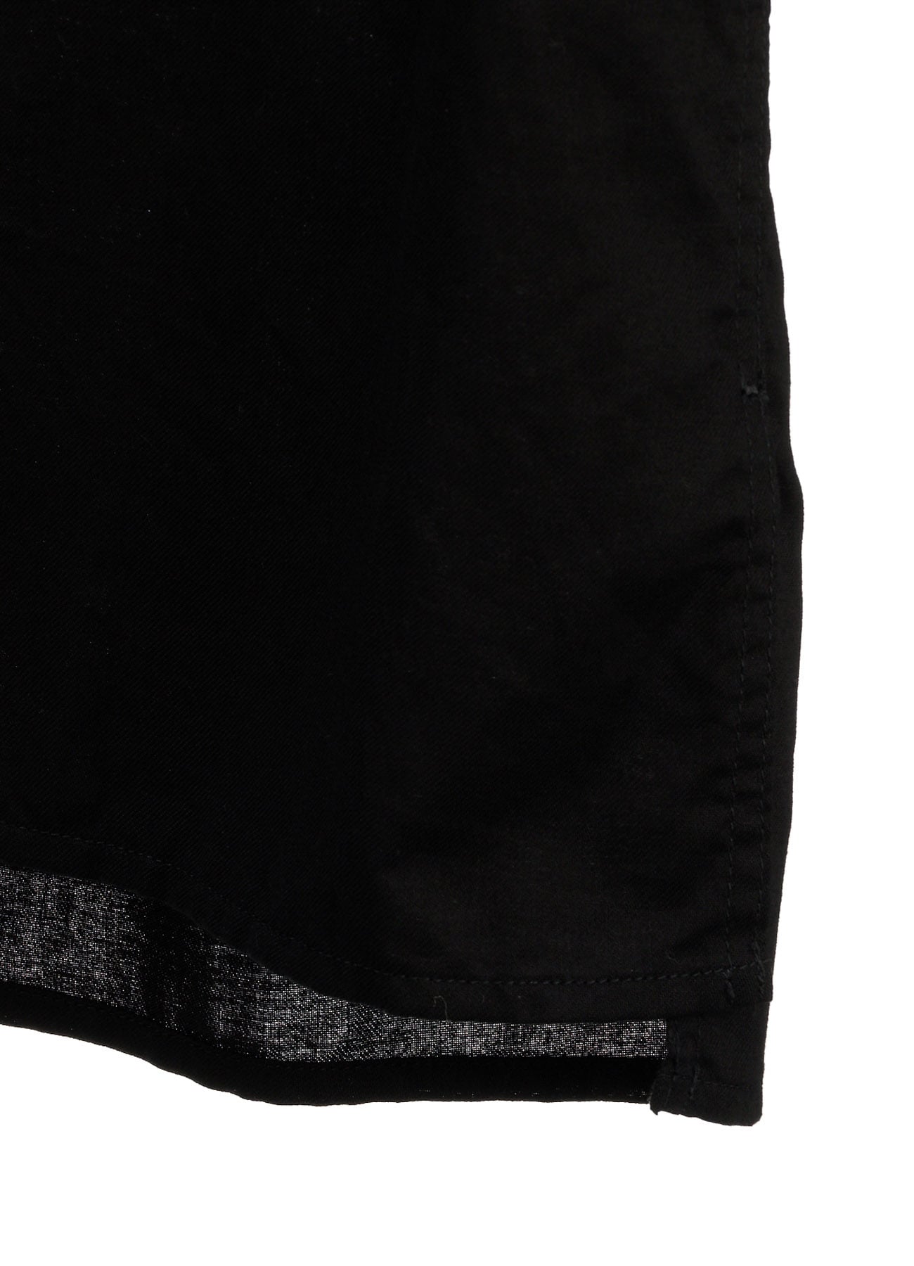 COTTON TWILL PATCHWORK ZIP-UP REGULAR SHIRT