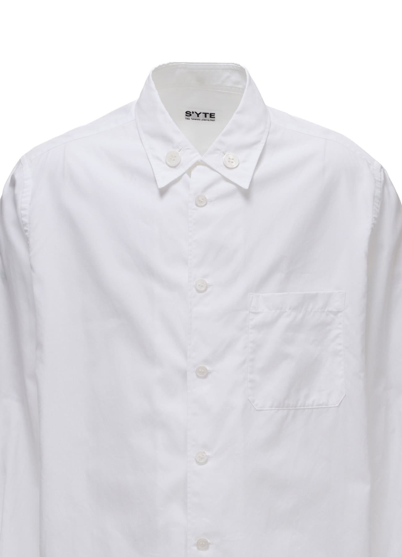 100/2 COTTON BROAD COLLAR BUTTON REGULAR SHIRT