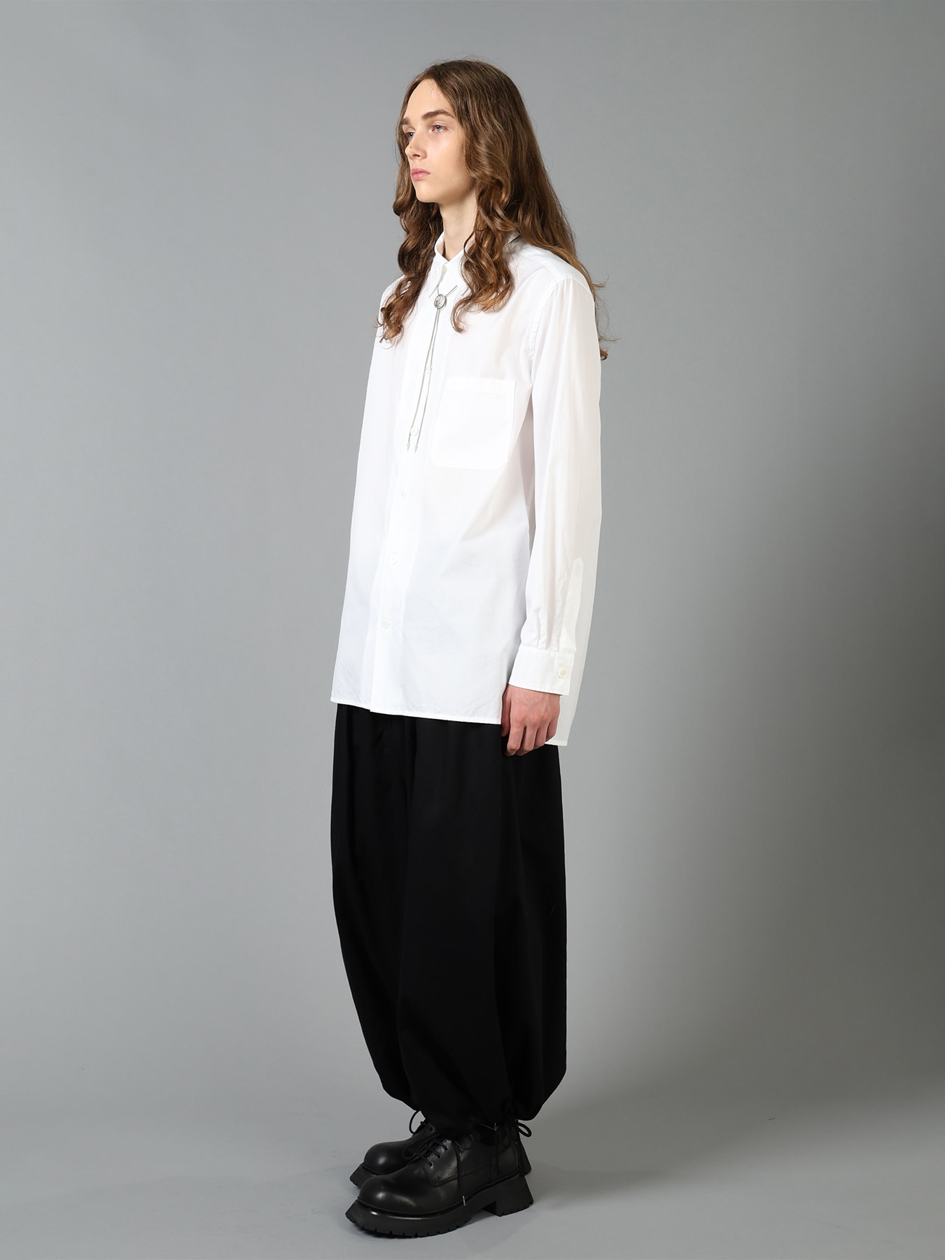 100/2 COTTON BROAD COLLAR BUTTON REGULAR SHIRT